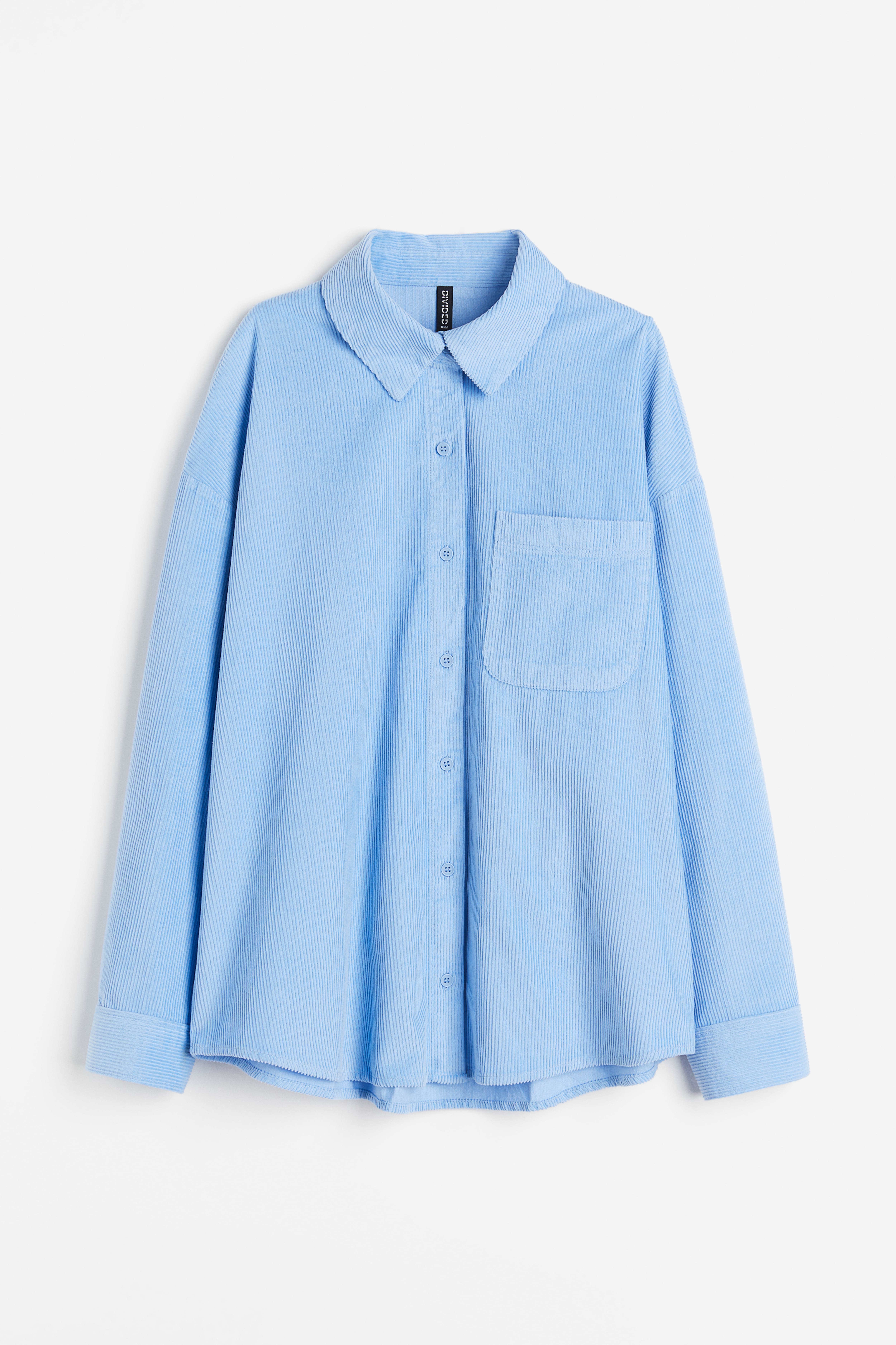 Sobrecamisa de pana oversize