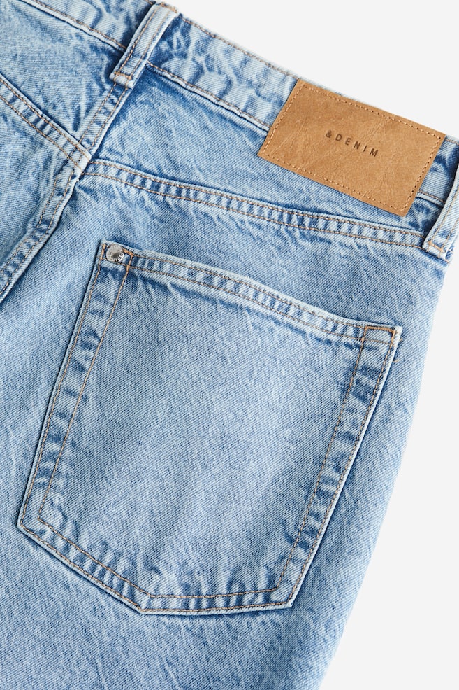 Wide Ultra High Jeans - Lys denimblå/Lys gråbeige/Denimblå/Hvid/Sort/Hvid - 6