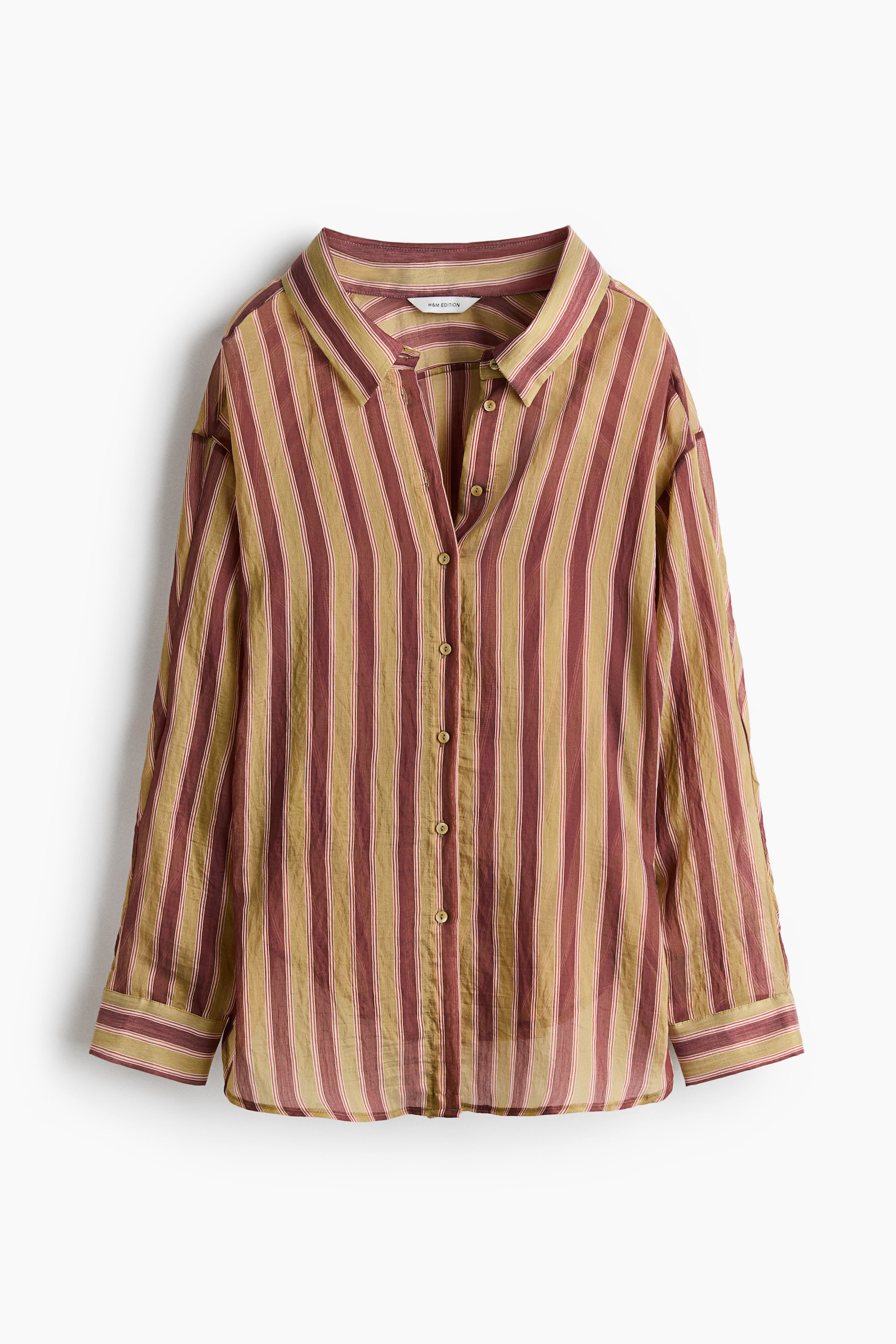 Oversized Lyocell-Blend Shirt