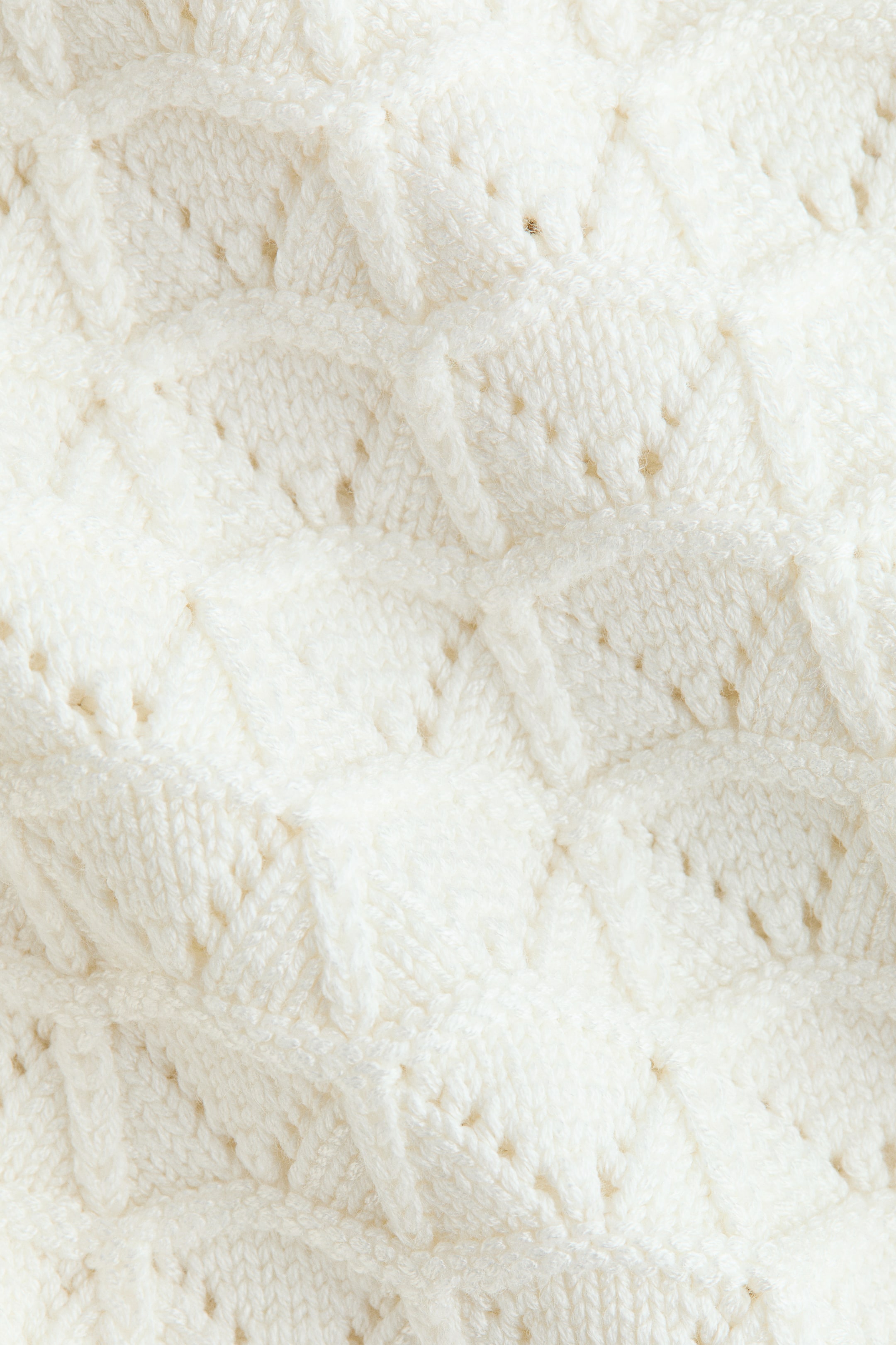 Short en tricot pointelle