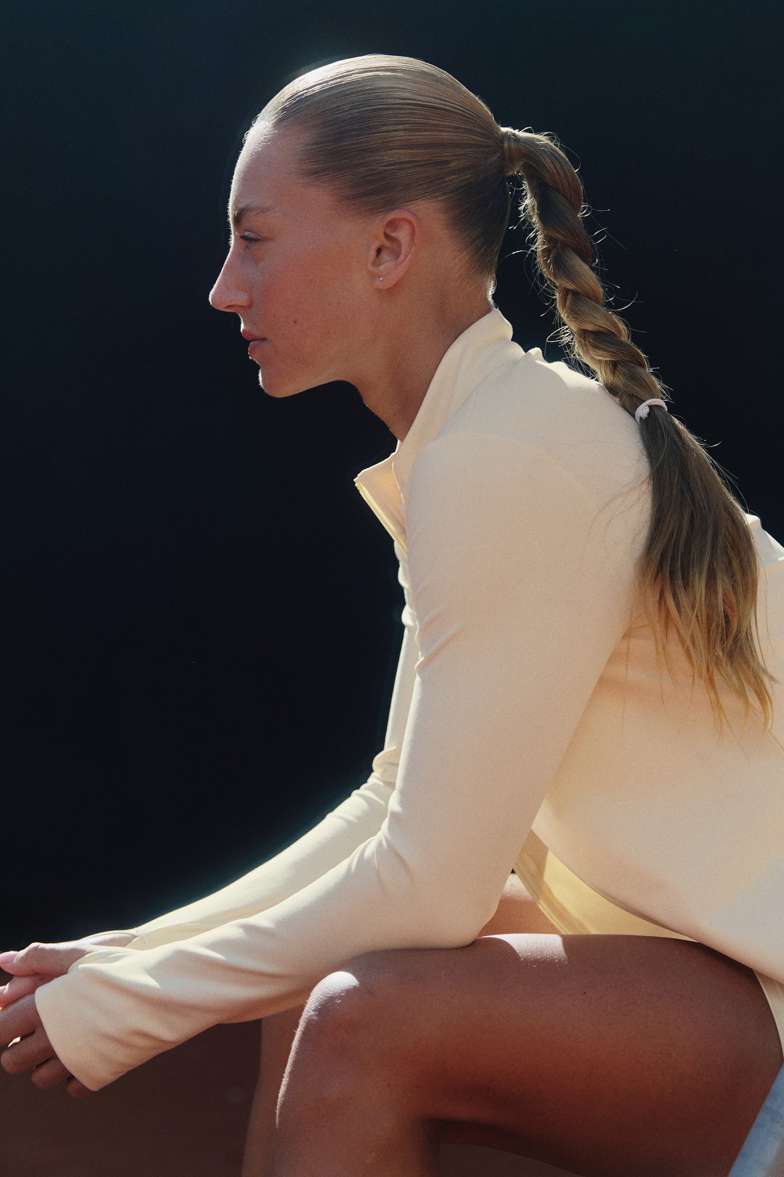 Giacca sportiva con SoftMove™ con cerniera - Beige pesca/Nero/Marrone scuro/Rosa pastello/Viola prugna cioccolato/Grigio scuro/Blu amazzonite/Blu navy/Viola prugna/Blu tempesta/Rosa antico/Viola melanzana/Crema - 2