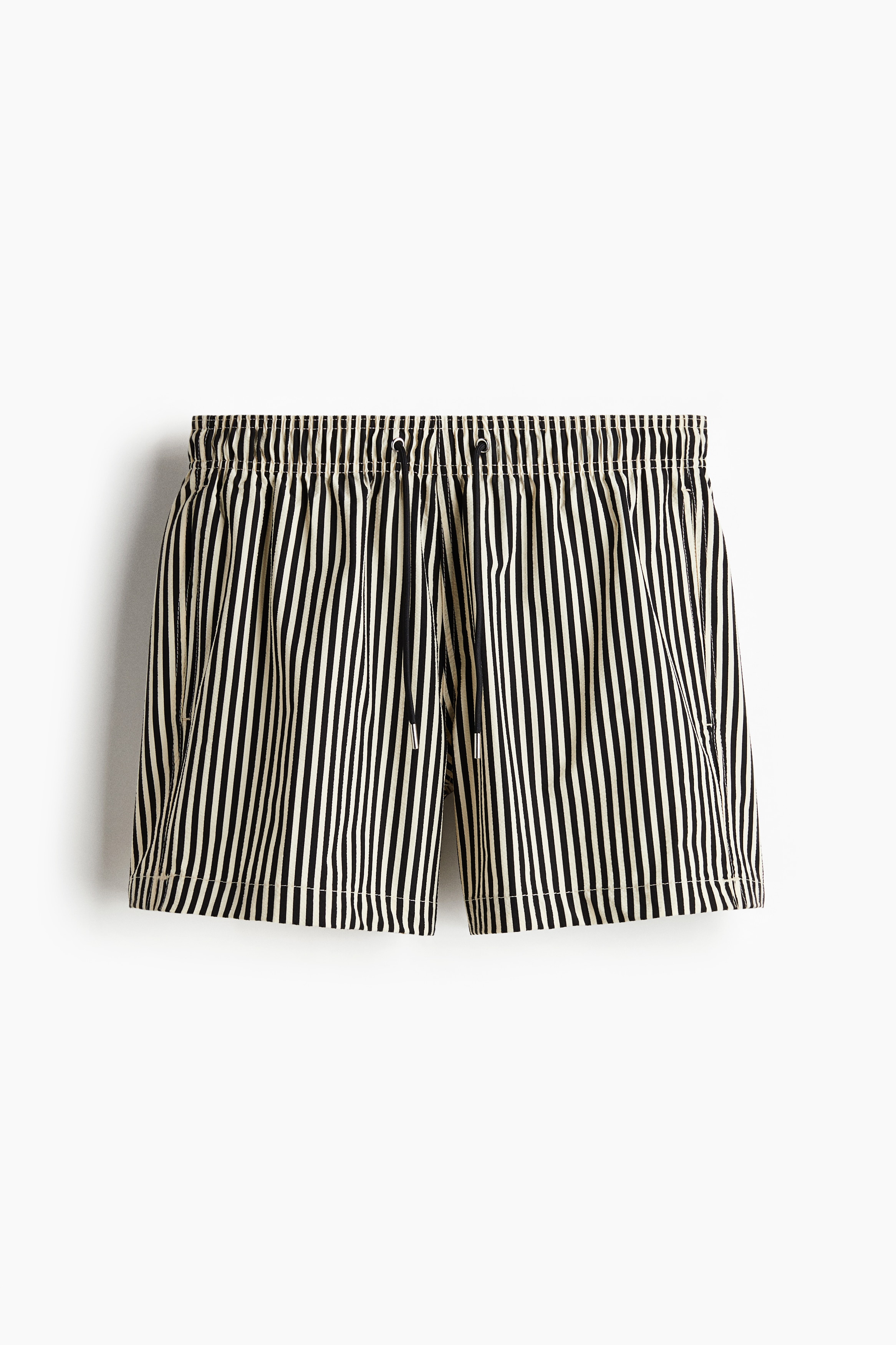 Seersucker swim shorts - Black/White striped/Red/Black striped/Yellow/Green striped