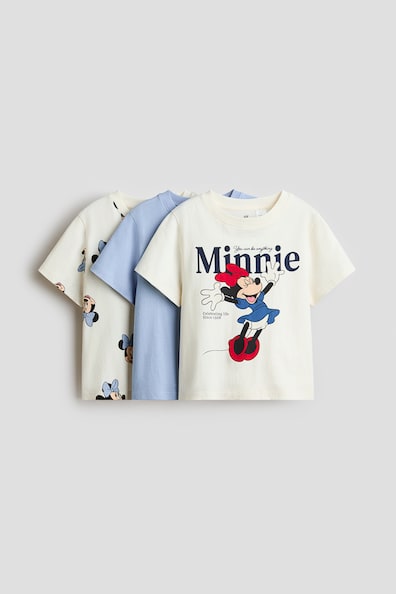 プリントジャージートップス 3枚セット