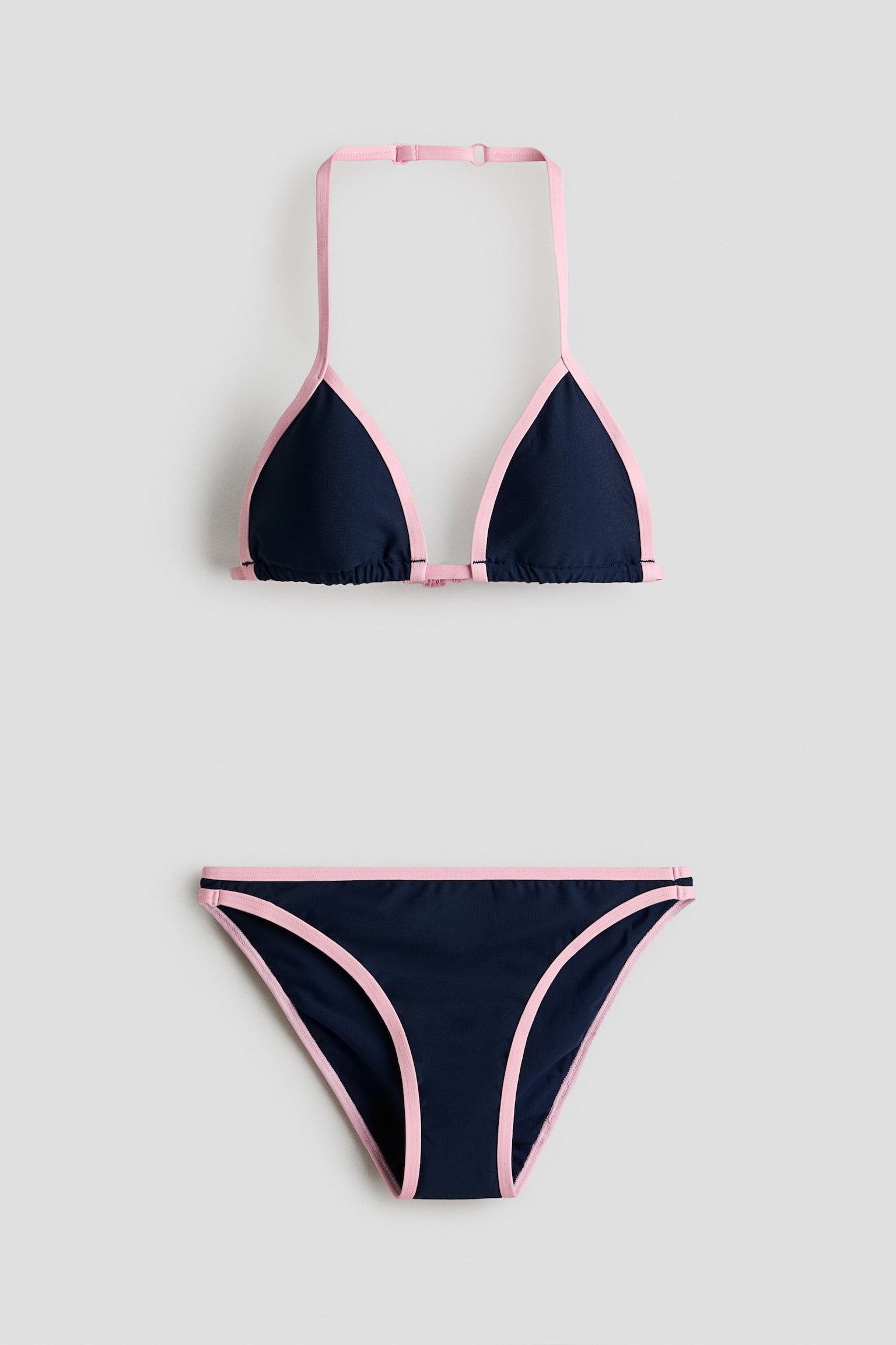 Bikini a triangolo - Blu navy/color block/Black/Blu/fantasia/Blu scuro/stelle/Blu navy/Rosa/fiori/Bianco/ciliegie/Blu/righe/Azzurro/fiori