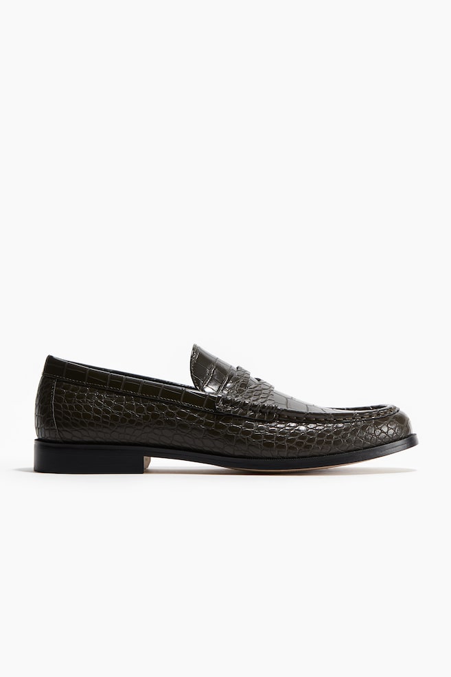 Loafer - Dunkles Khakigrün - 1