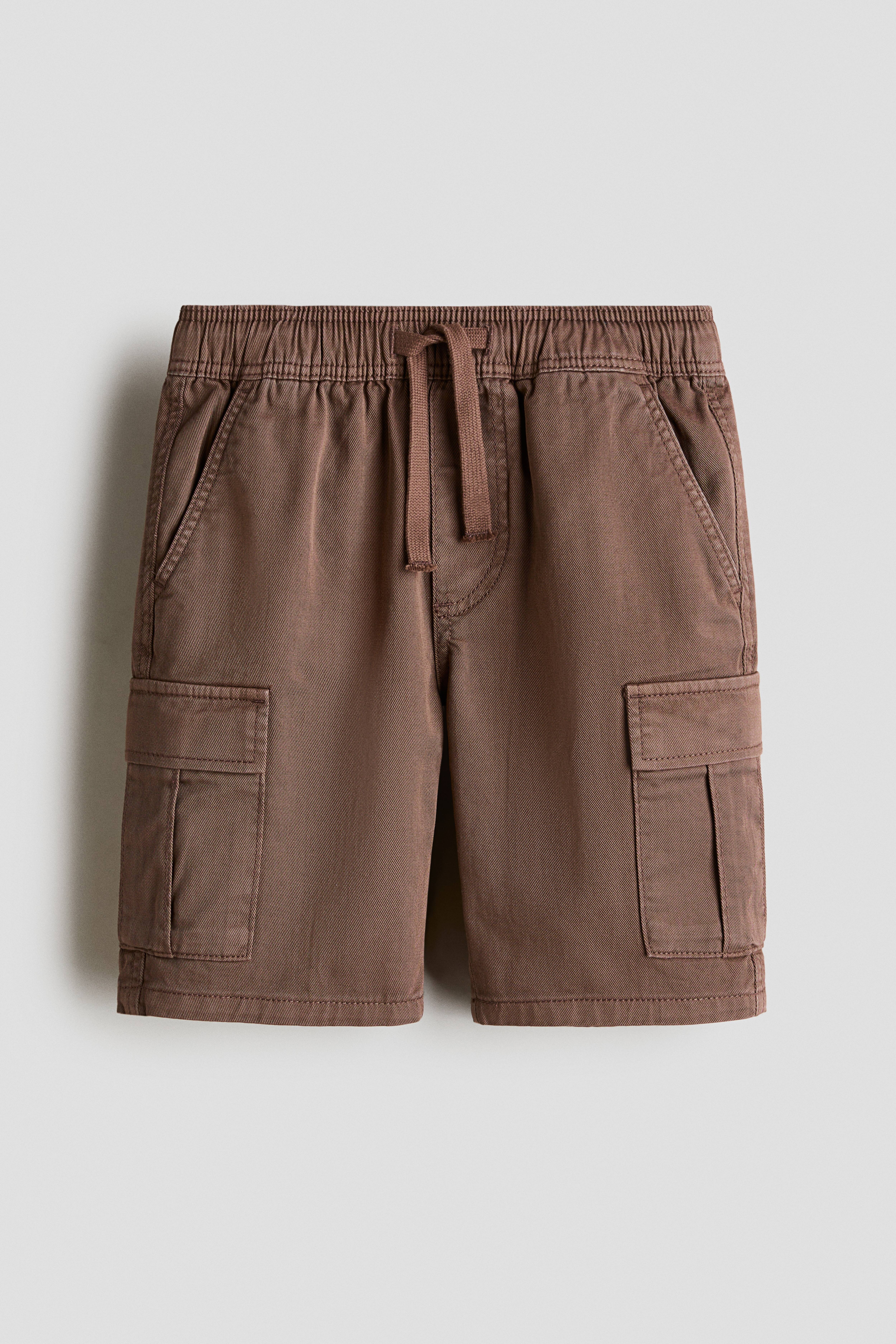 Short cargo en coton