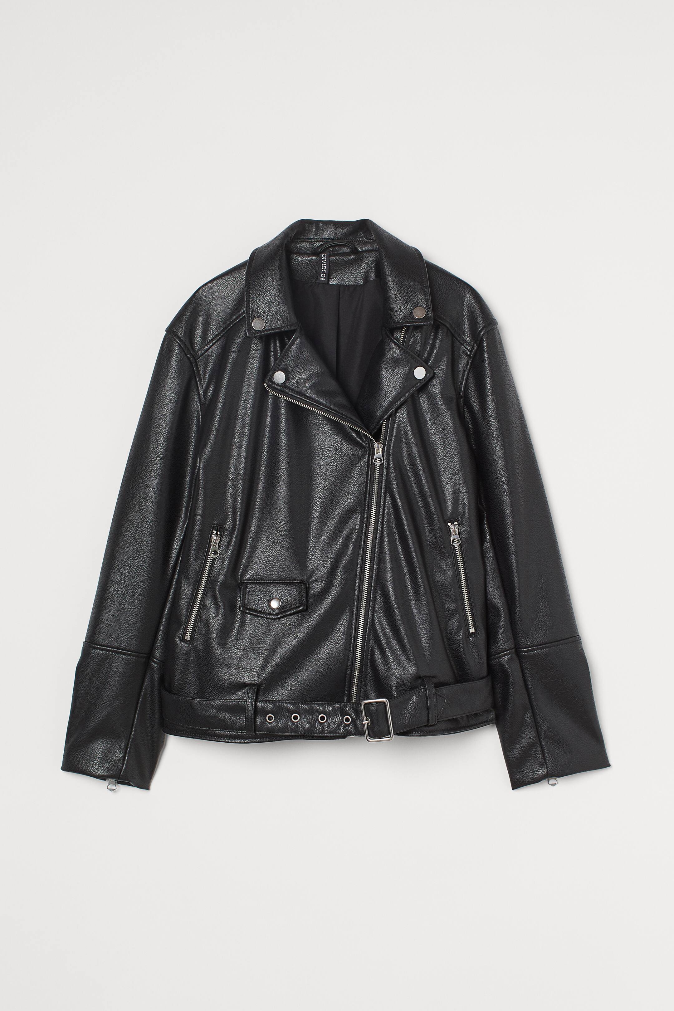 Biker jacket - Black - Ladies | H&M IE
