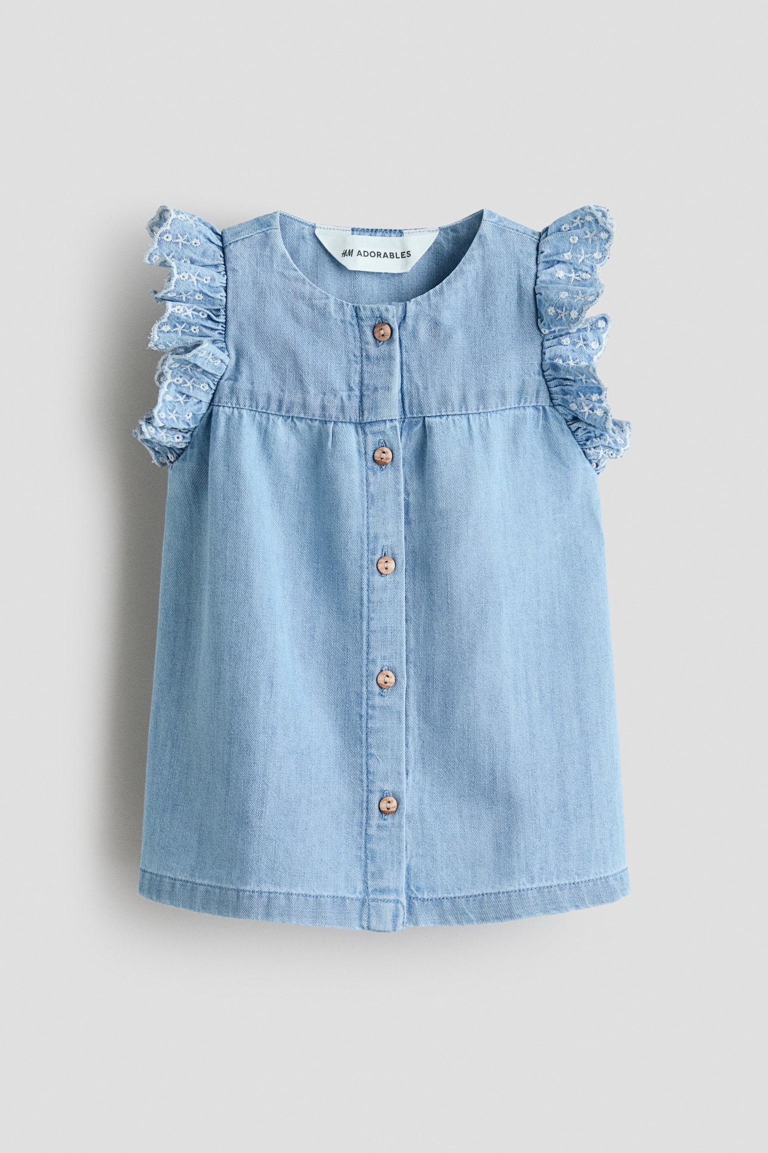 Denim dress - Light denim blue