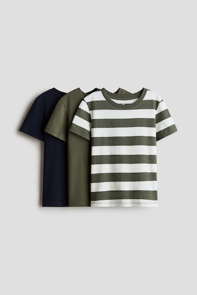 3-pack cotton T-shirts
