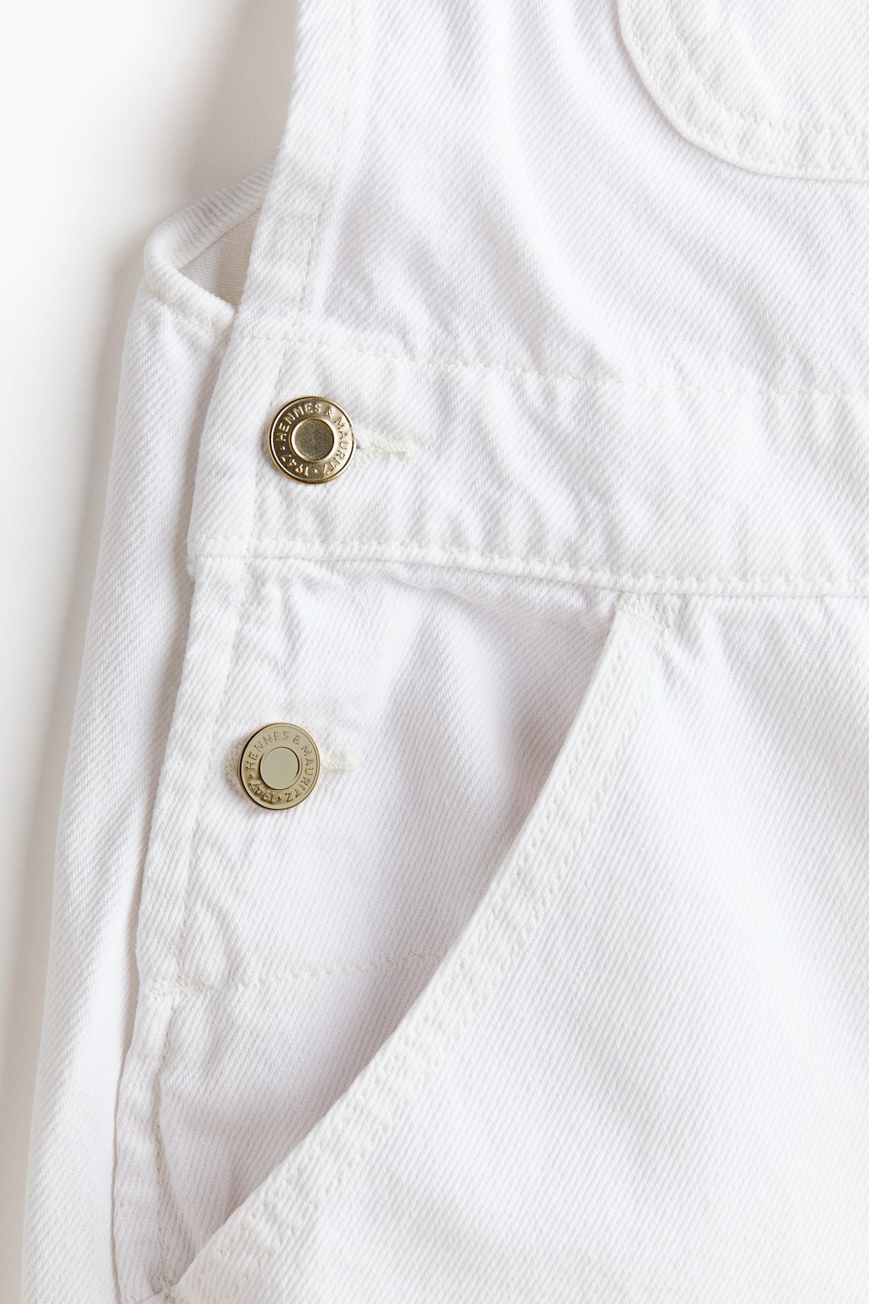 Cotton Denim Overalls - image 2