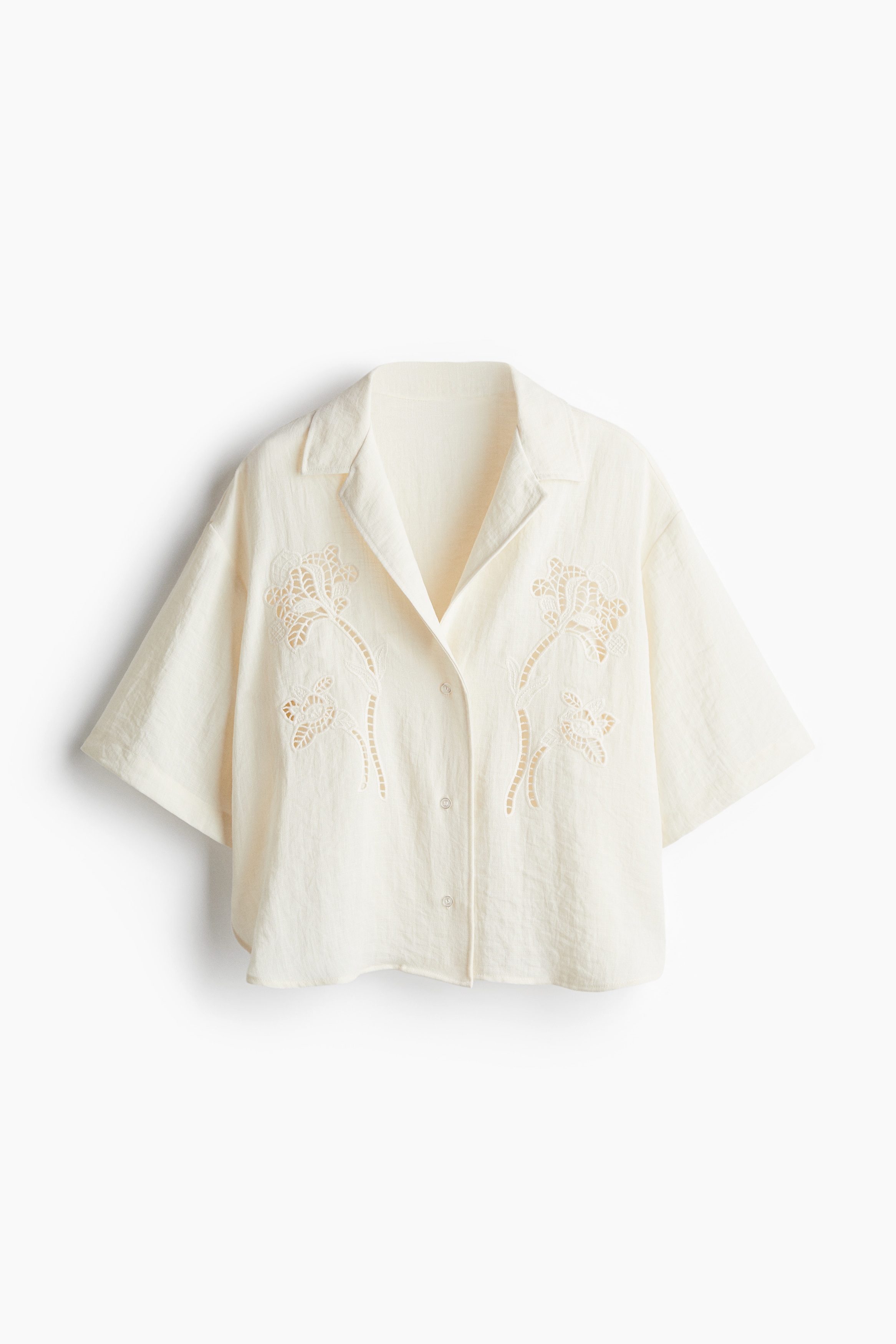 Eyelet Embroidered Shirt from H&M - $34.99