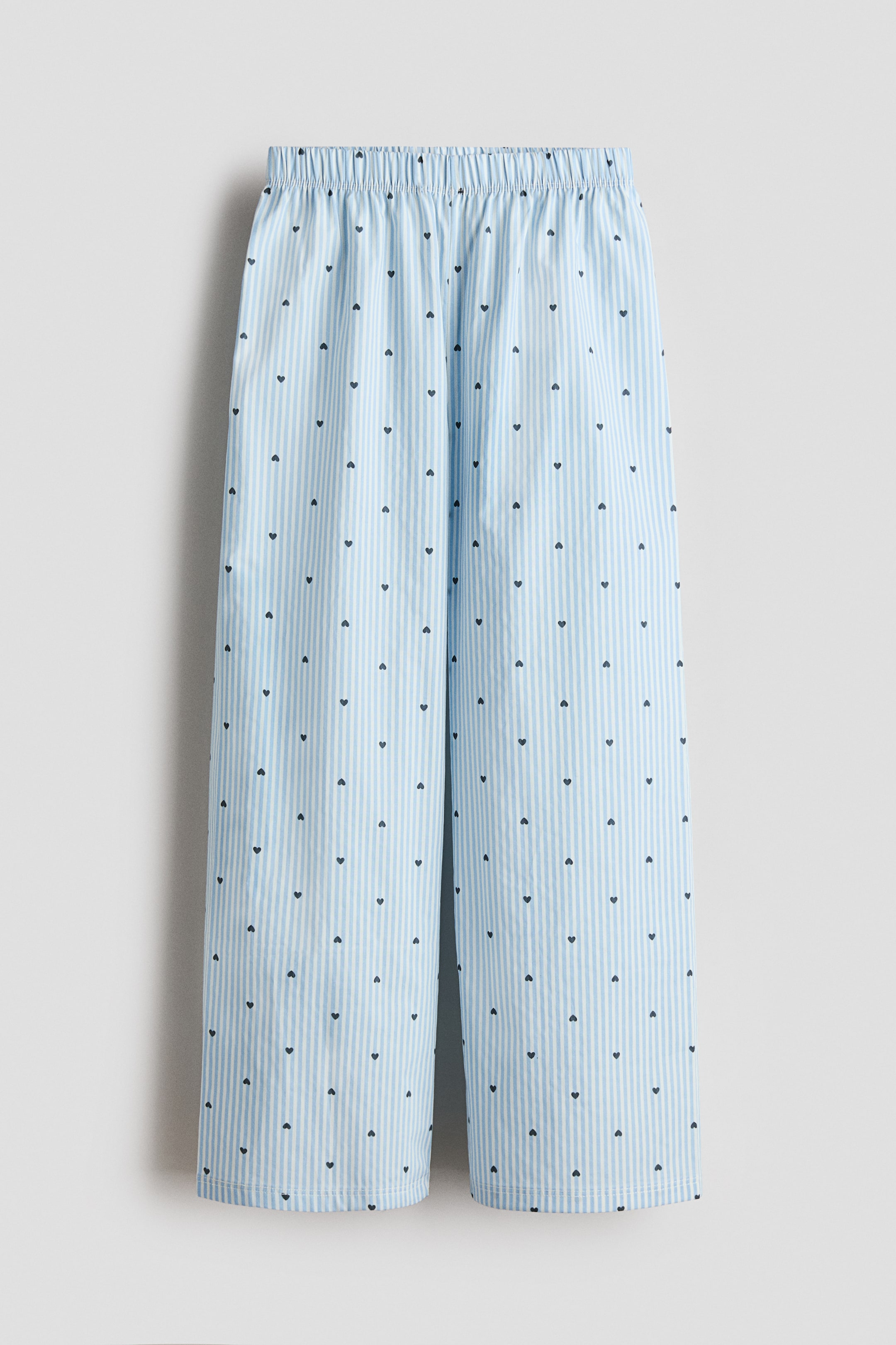View larger image: Cotton pyjama bottoms - Light blue/Hearts - Kids | H&M IN 1
