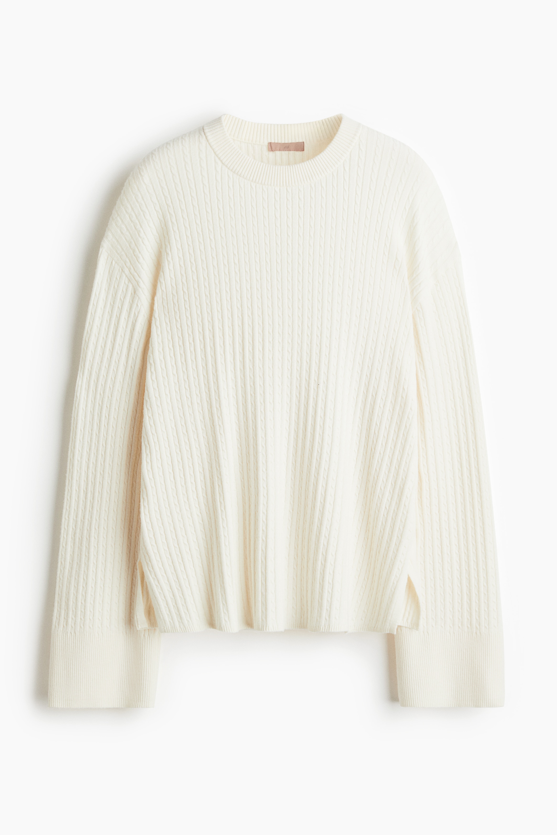 Cable Knit Sweater - Cream
