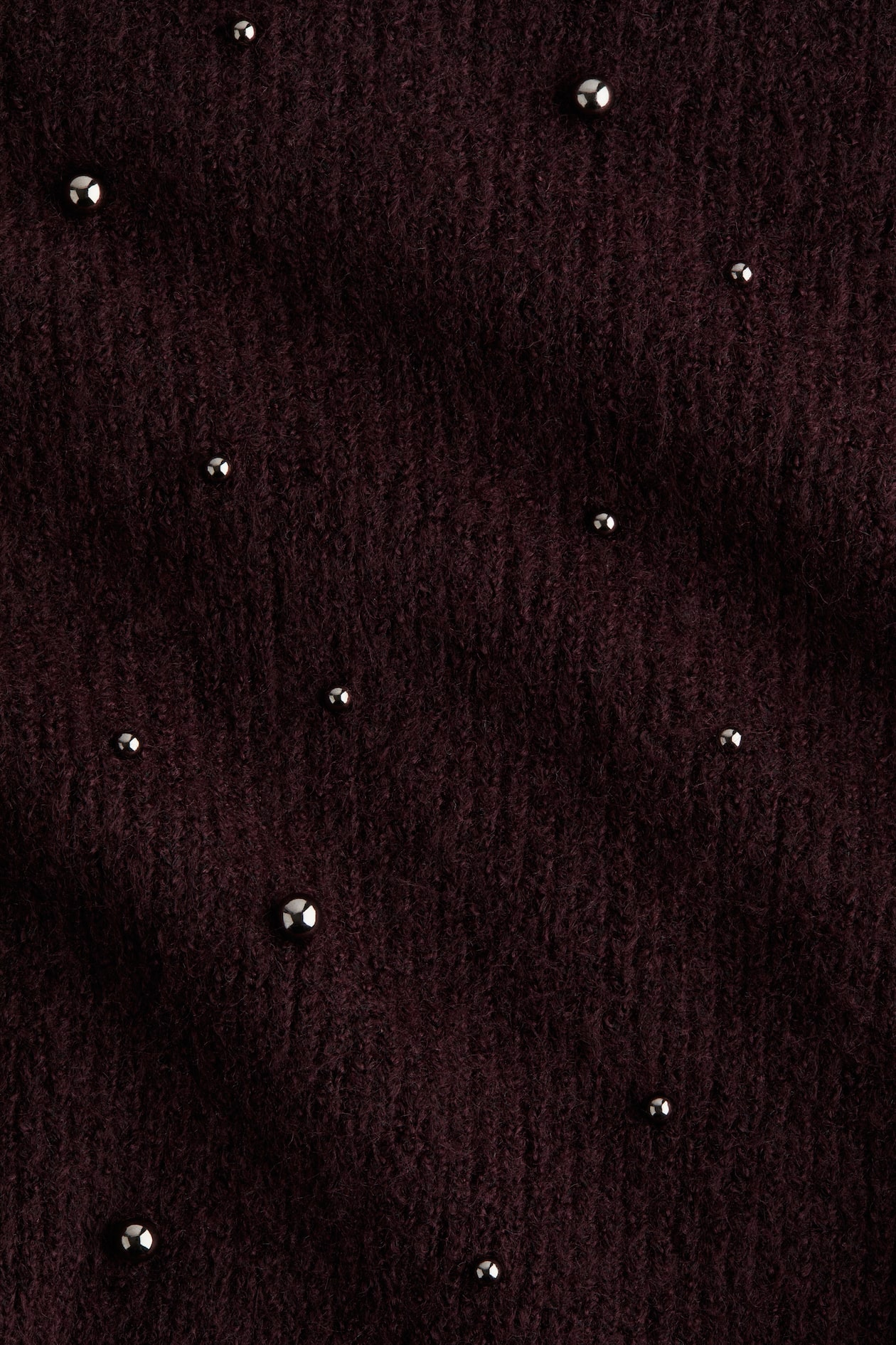 Bead-Embellished Peplum Top - image 2