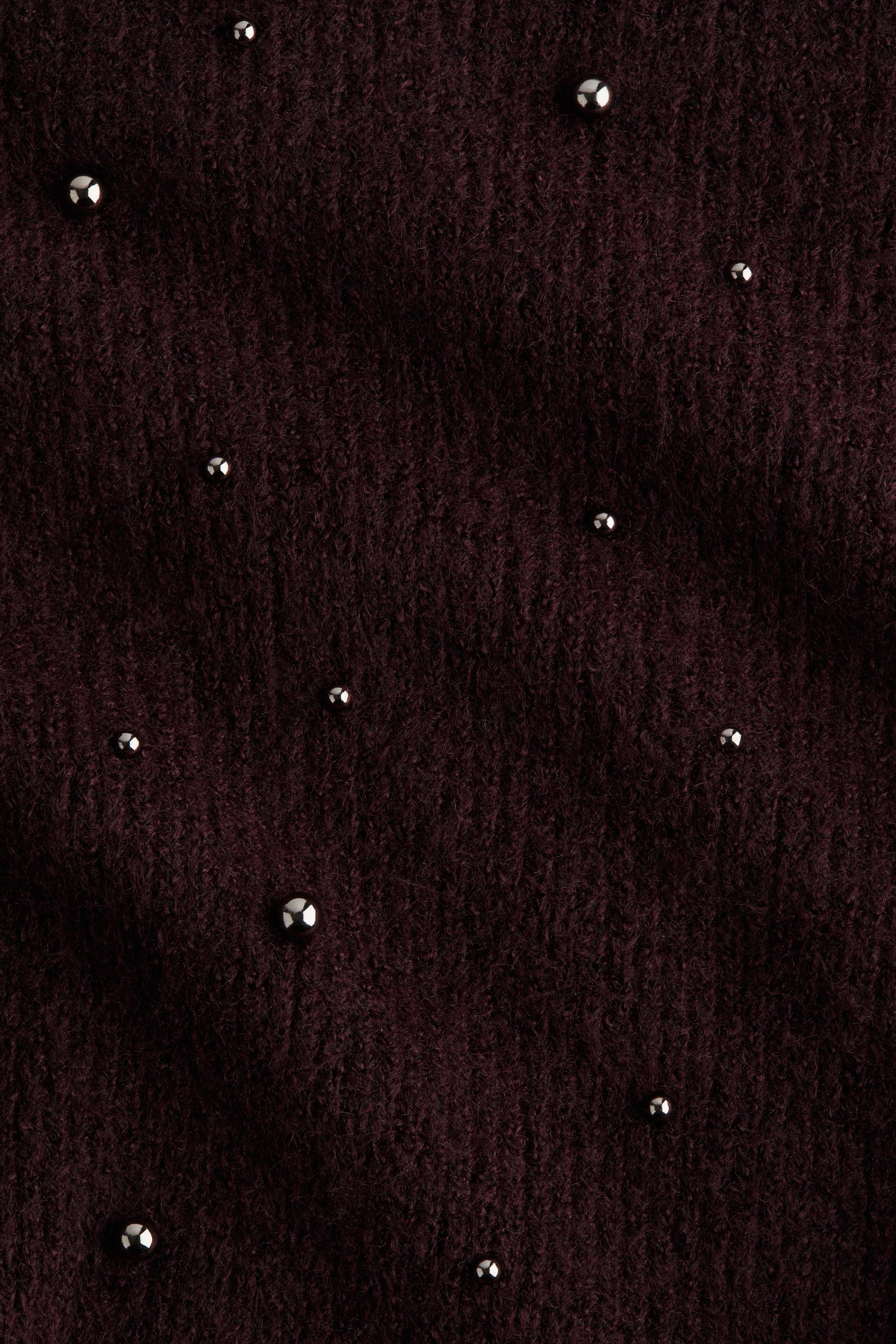 Agrandir l'image: Top péplum avec perles fantaisie - Bordeaux - FEMME | H&M BE 5