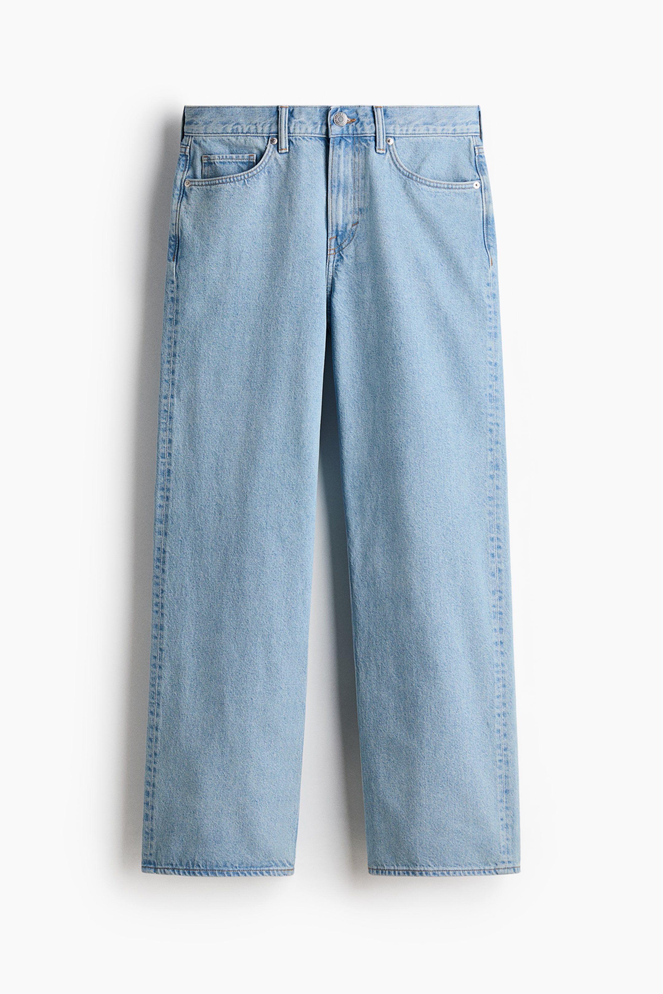View larger image: Relaxed jeans - Light denim blue - Men | H&M IN 5
