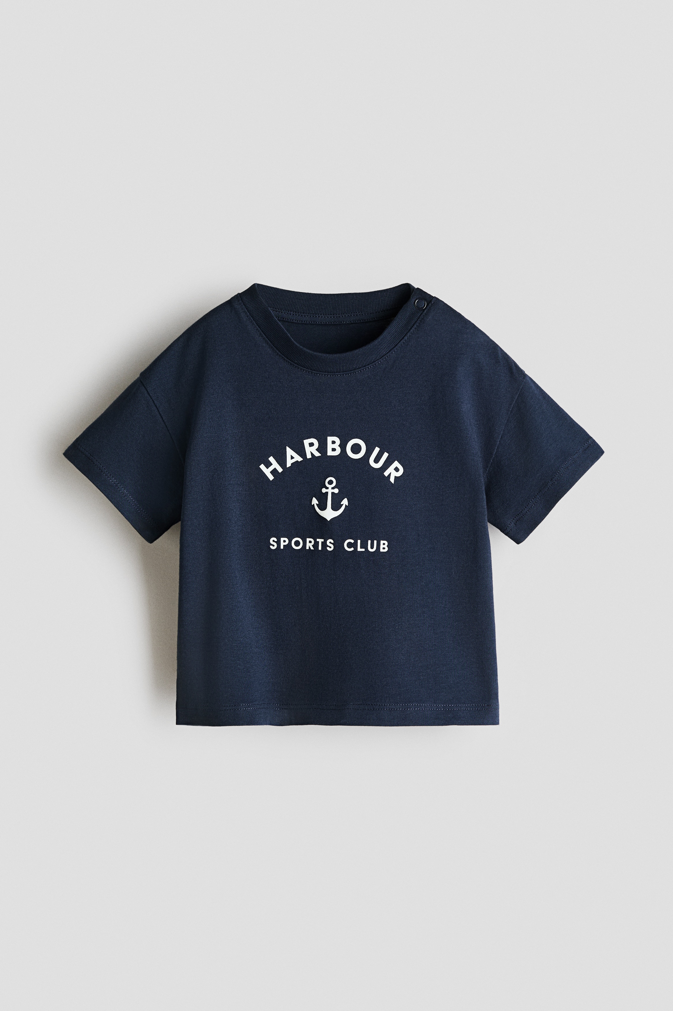 Printed cotton T-shirt - Navy blue/Harbour/Light green/Game Time/White/Bonjour/Light grey/Vehicles