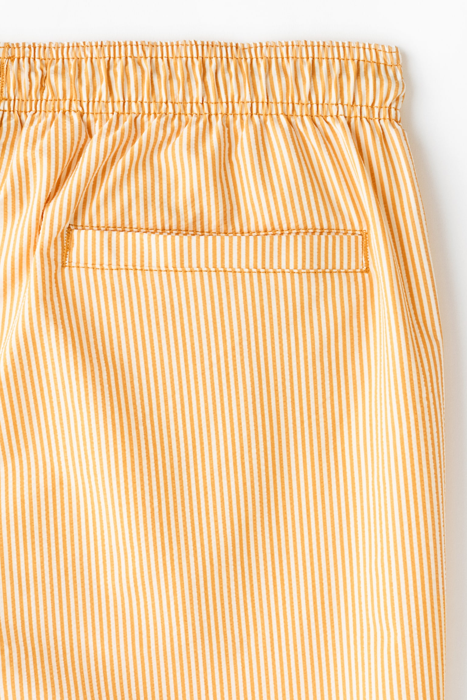 Seersucker swim shorts - Orange/Striped/Blue/Striped/Light blue/Striped - 5