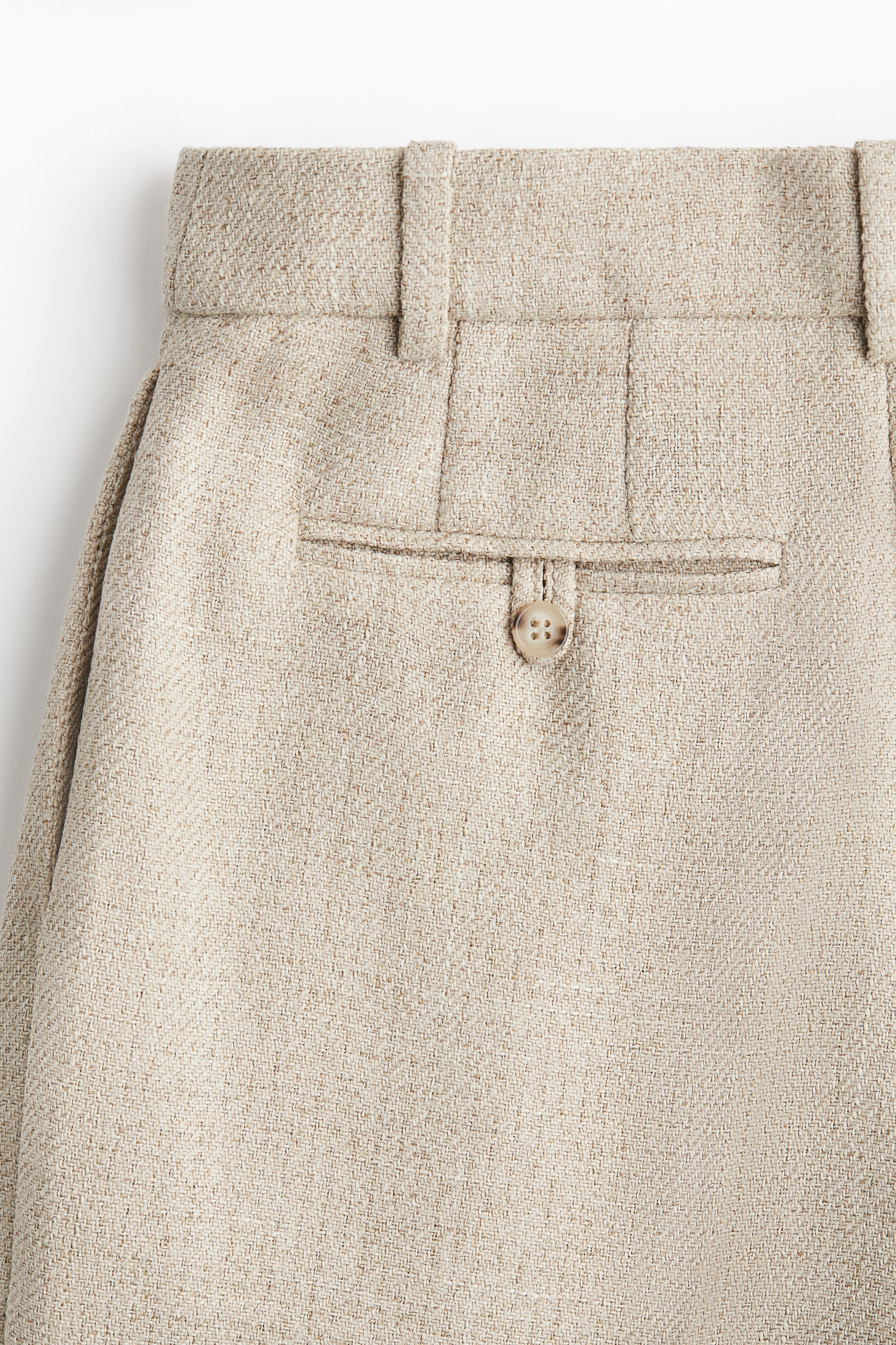 Tapered tailored trousers
