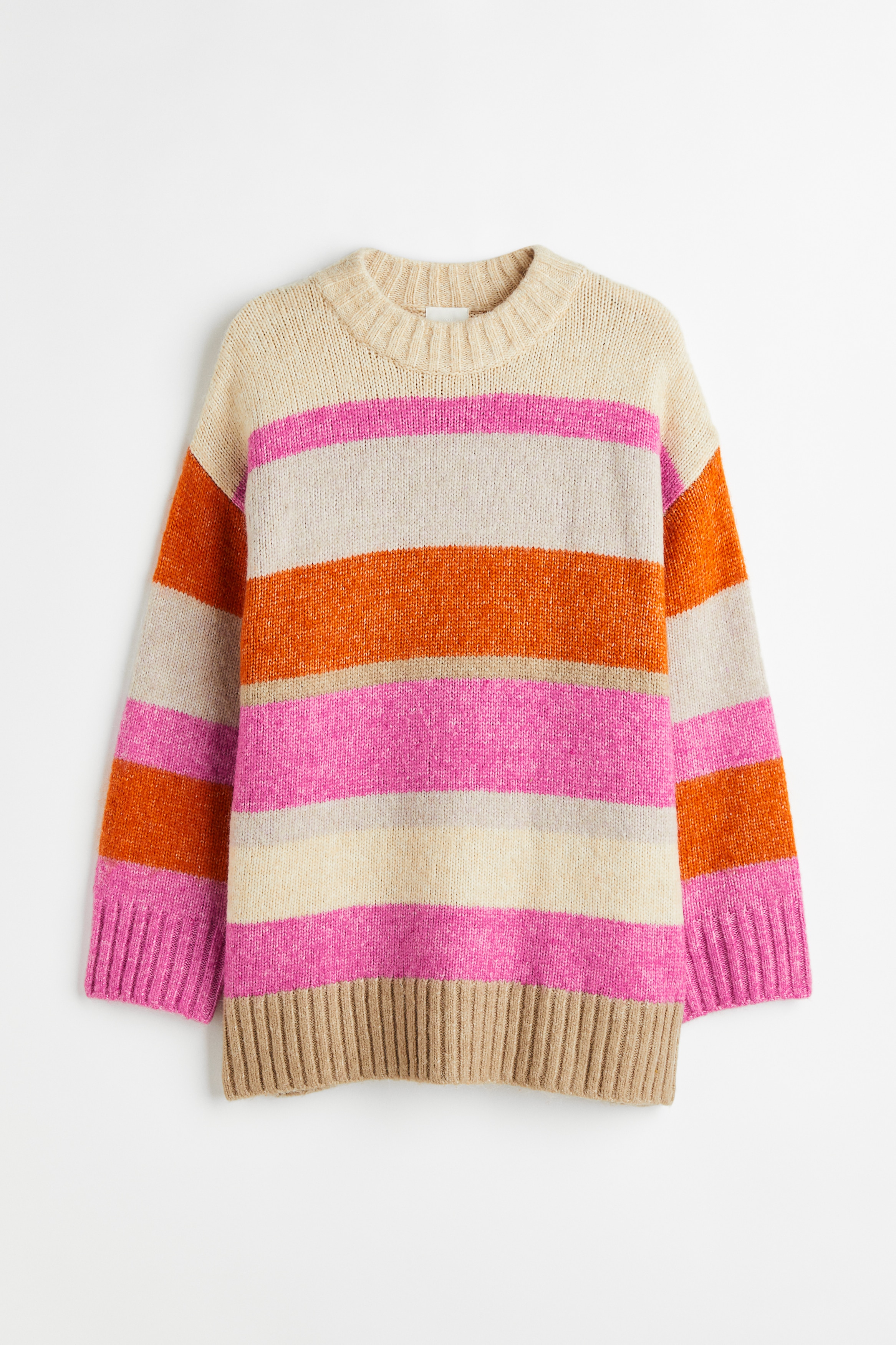 Women's Pink/striped H&M+ Sweater | H&M US