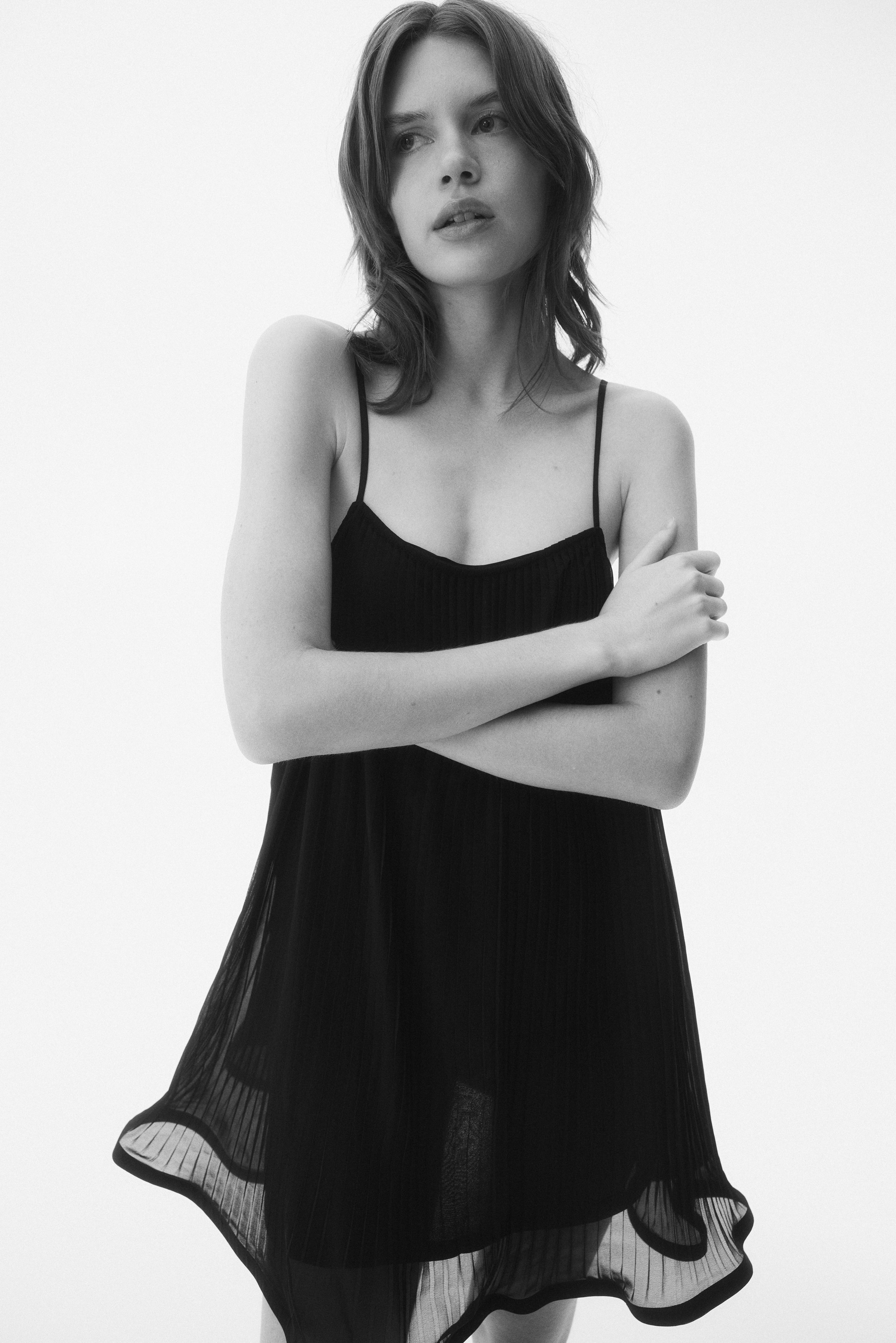 Pleated Camisole Dress from H&M - $39.99