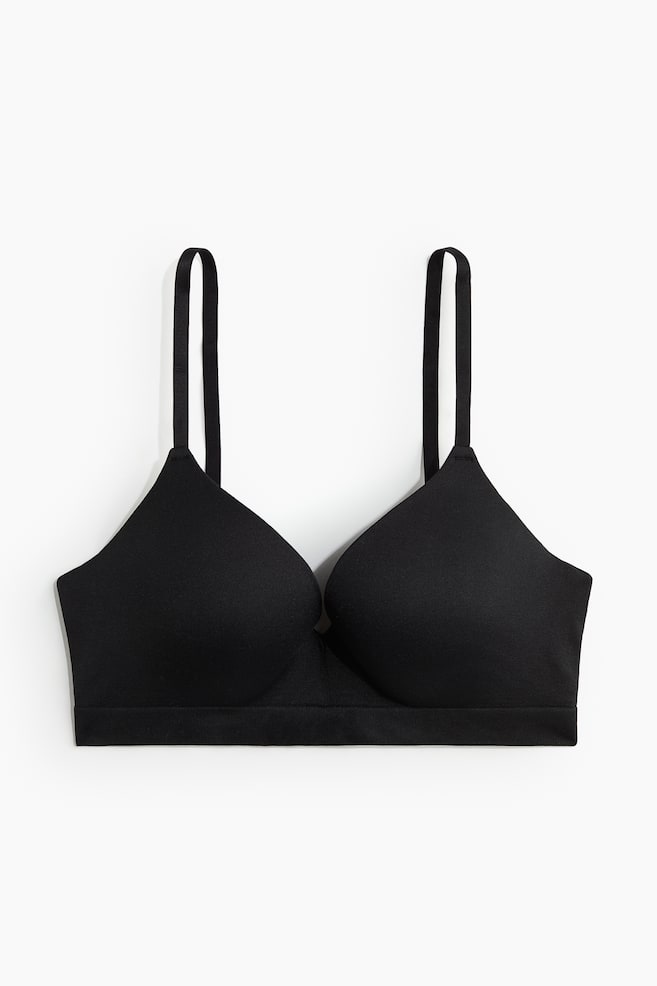 Seamless push-up-bra - Black/White/Beige/Grey marl/Light pink/Rust brown - 1