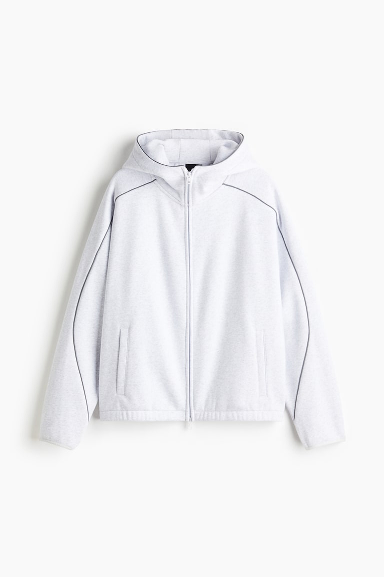 H&M Loose Fit Zip-through hoodie — Loose Fit Zip-through hoodie