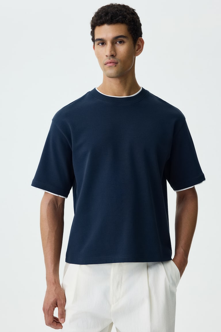 Majica četvrtastog kroja Relaxed Fit