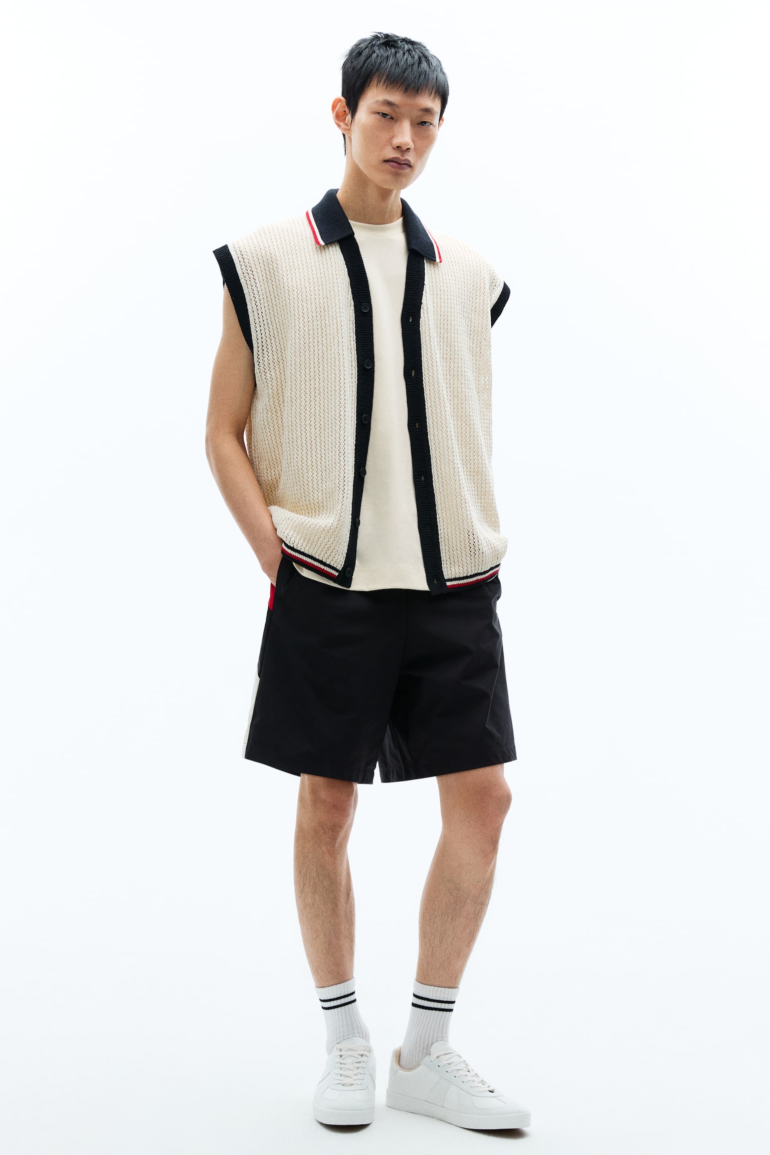 Loose Fit Printed vest top - Cream/Royal Season/Red/Unity/Green/Unity - 7