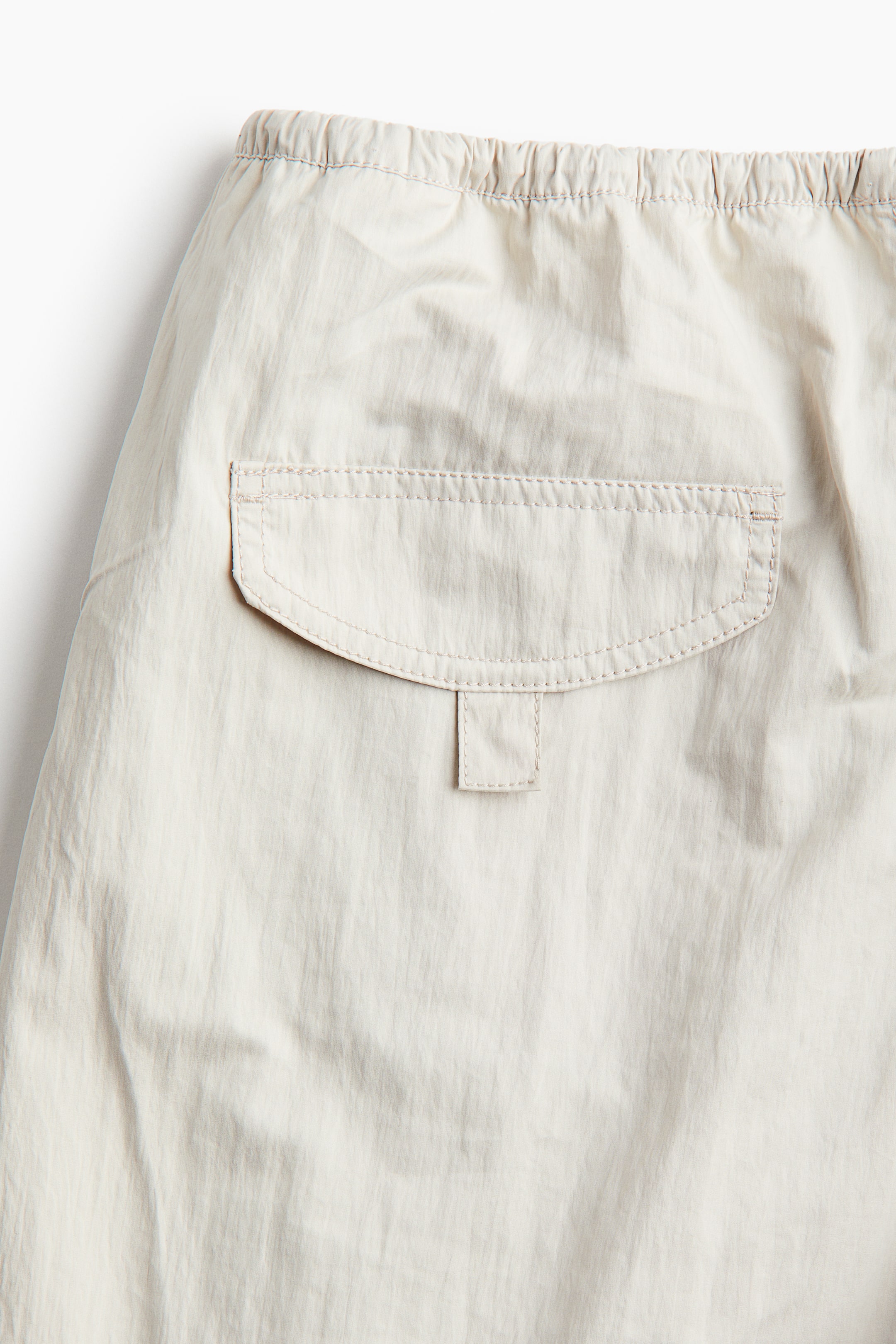 Parachute trousers - Light beige - Ladies | H&M GB 4