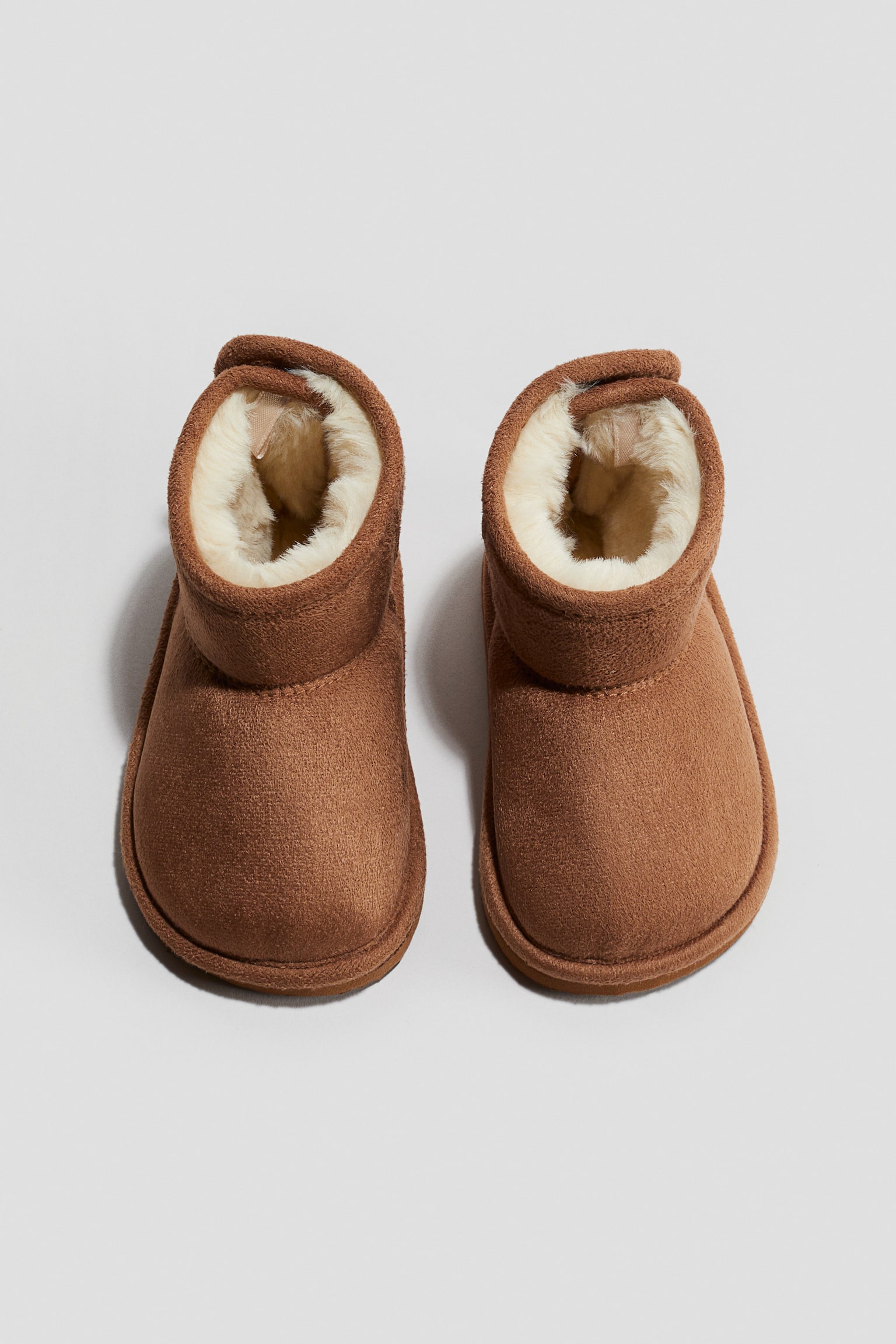 Детские ботинки H&M Fluffy-Lined, цвет: Светлый коричневый — фото 2