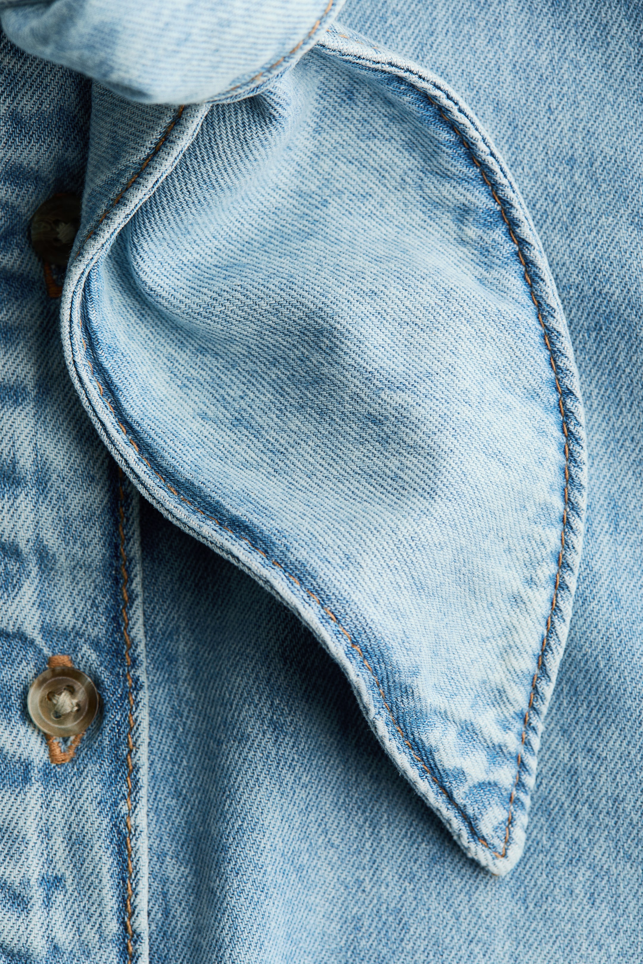 Scarf-Collar Shirt