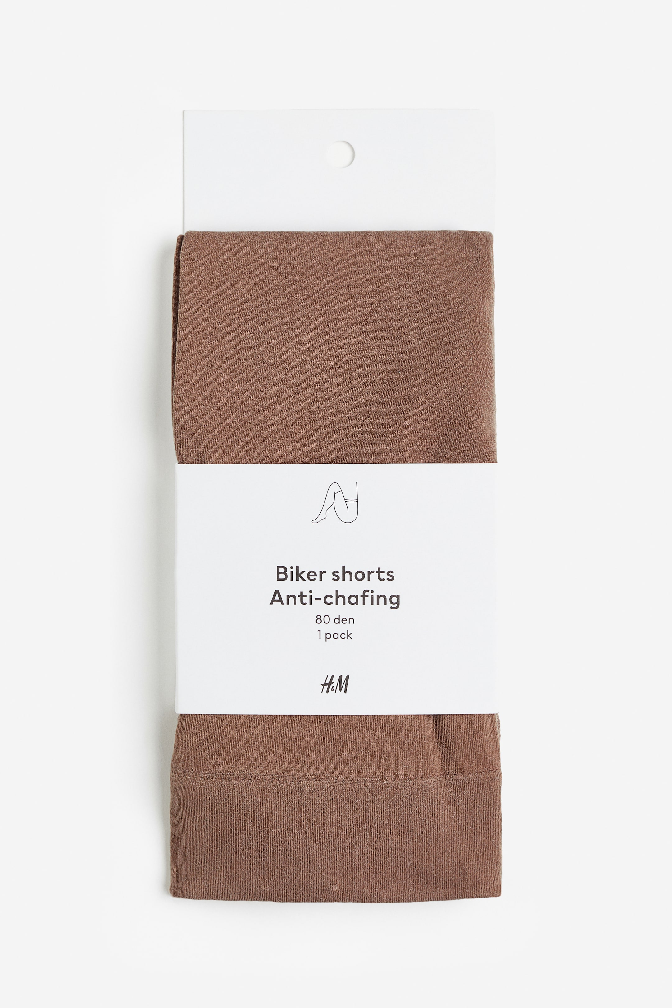 View larger image: Anti-chafing Biker shorts - Brown - Ladies | H&M MY 1
