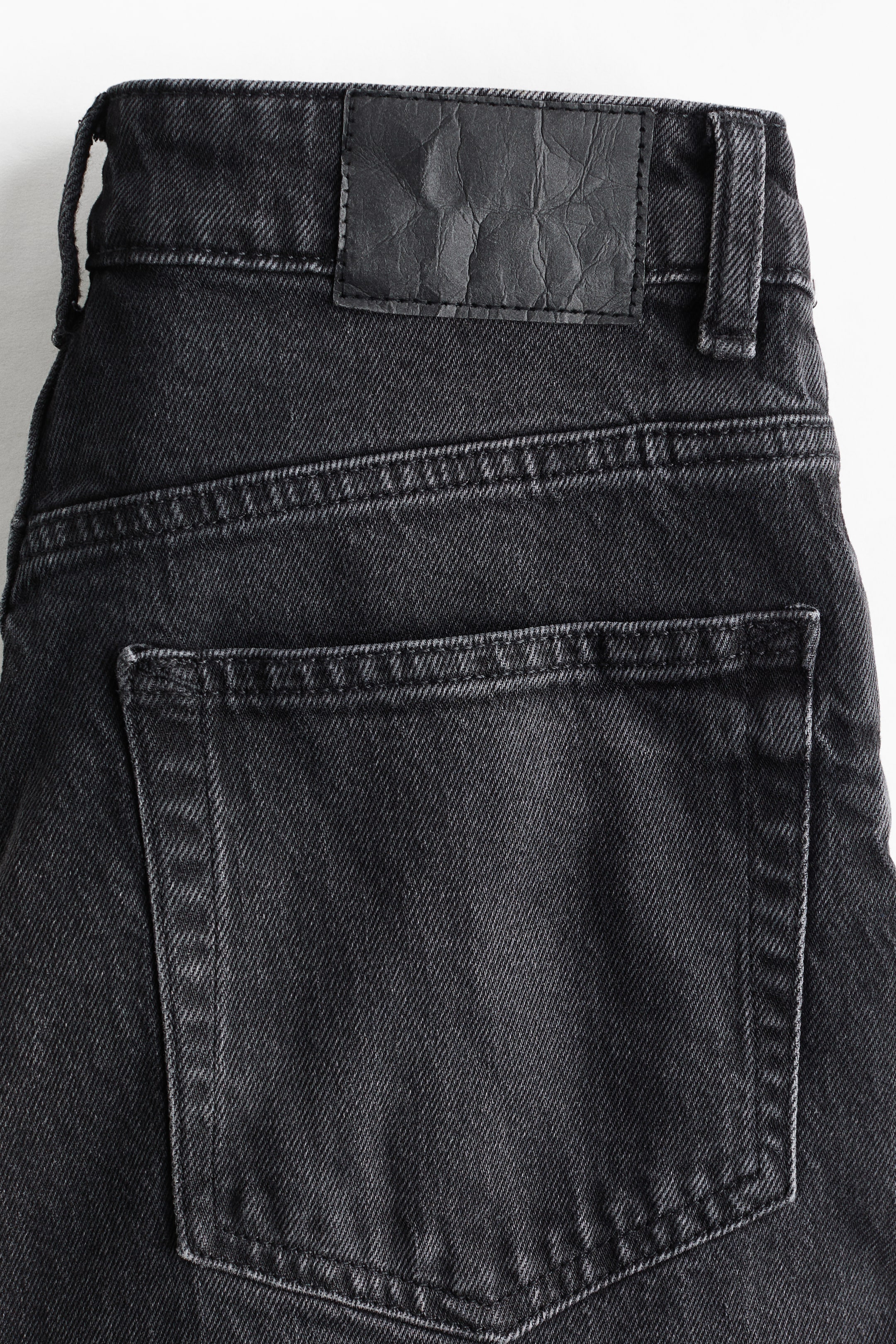 Straight High-Waist Jeans