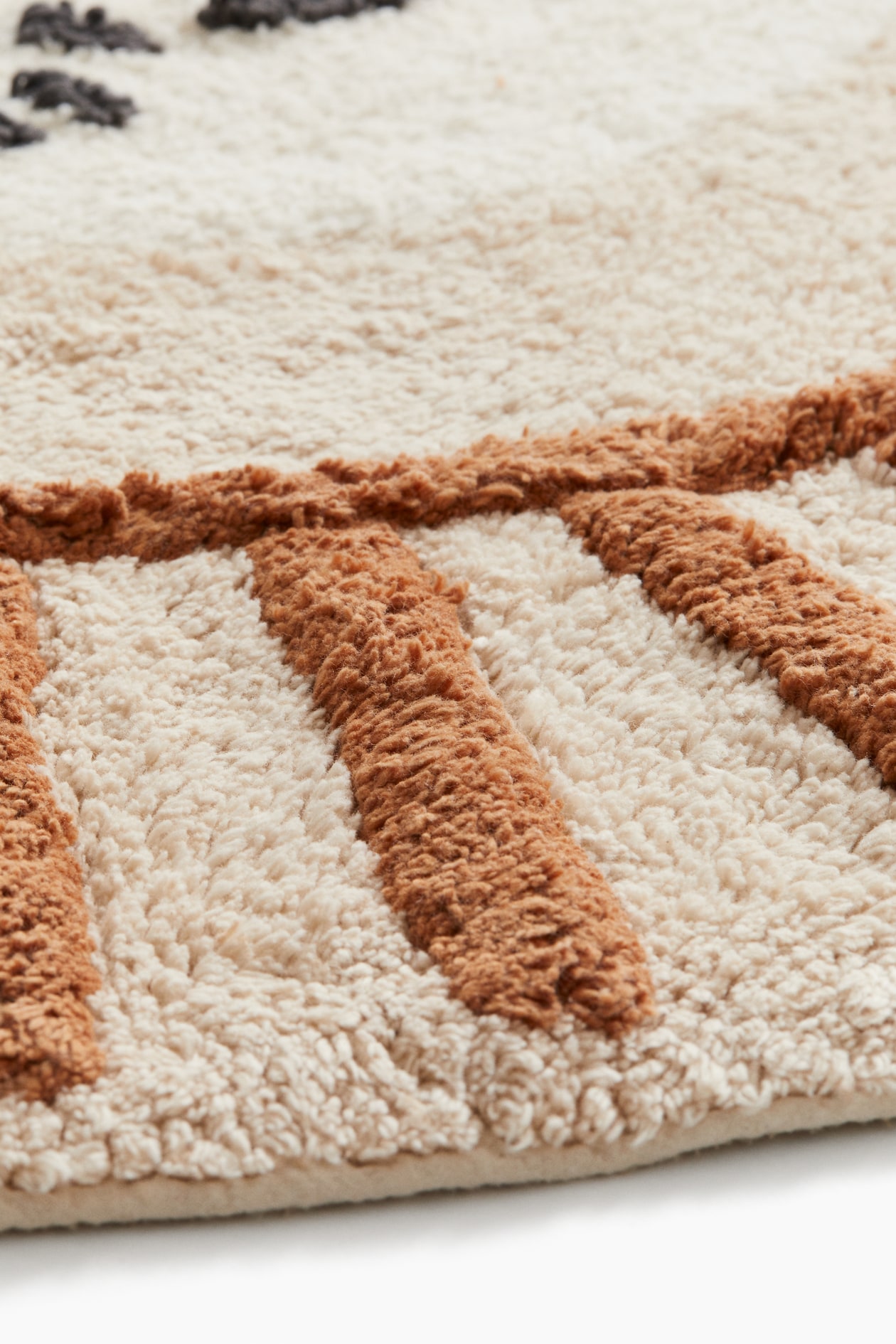 Round Cotton Rug - Beige/lion - Home All | H&M US