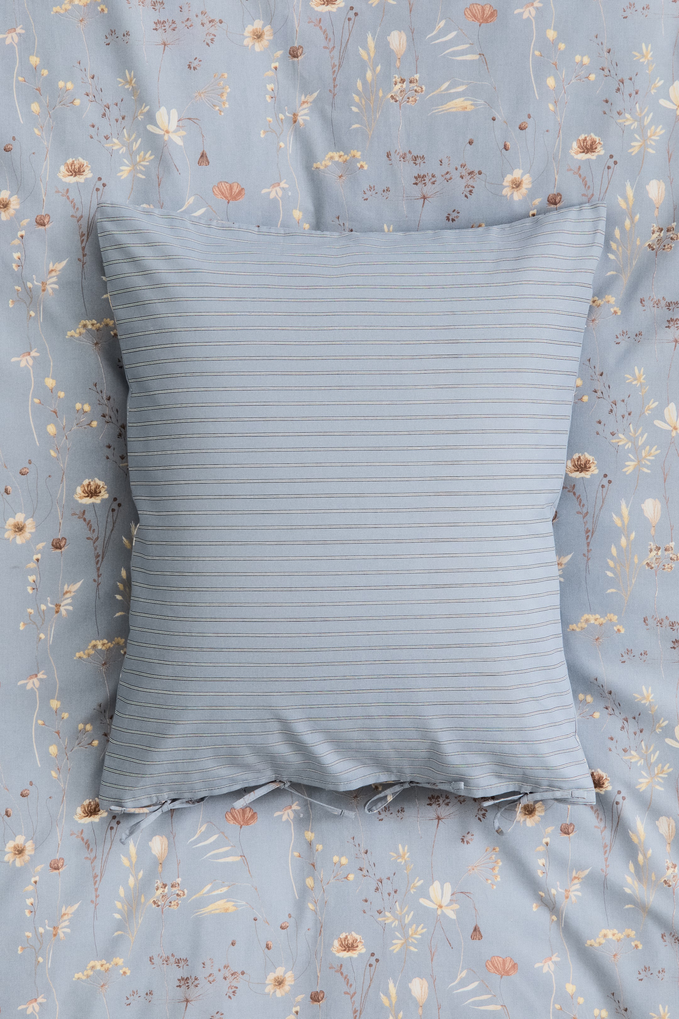 Floral-Print King/Queen Duvet Cover Set