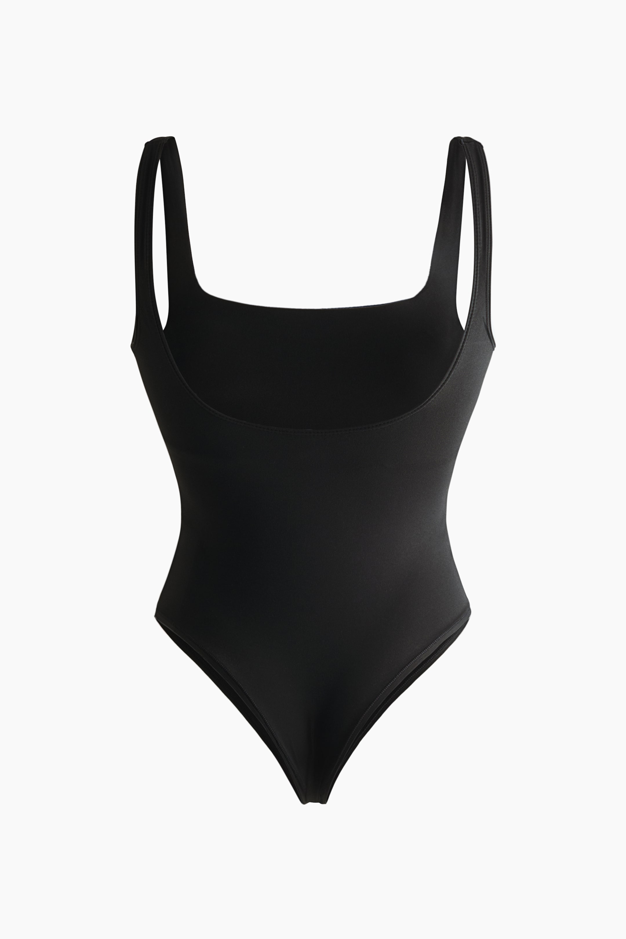 Ver imagen más grande: Body de microfibra con copas acolchadas - Negro - MUJER | H&M ES 5