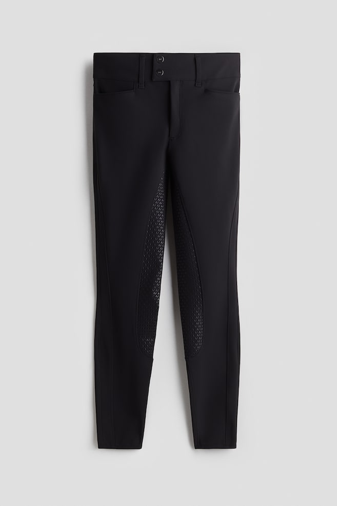 Reithose mit Vollbesatz - Schwarz/Kaffeebraun/Weiss/Marineblau/Mattgrün - 1