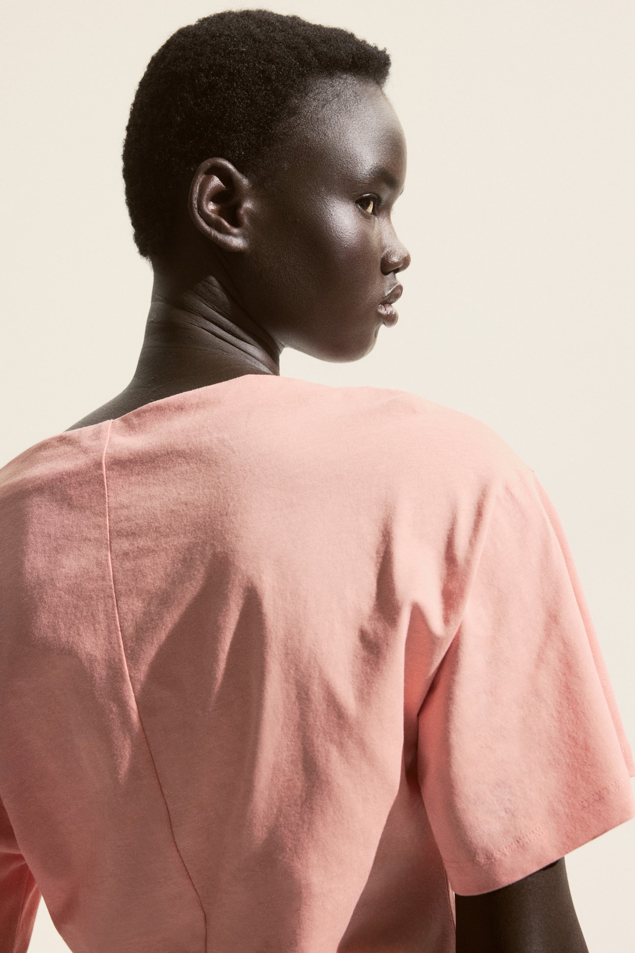 Boat-Neck Cotton Top - image 2