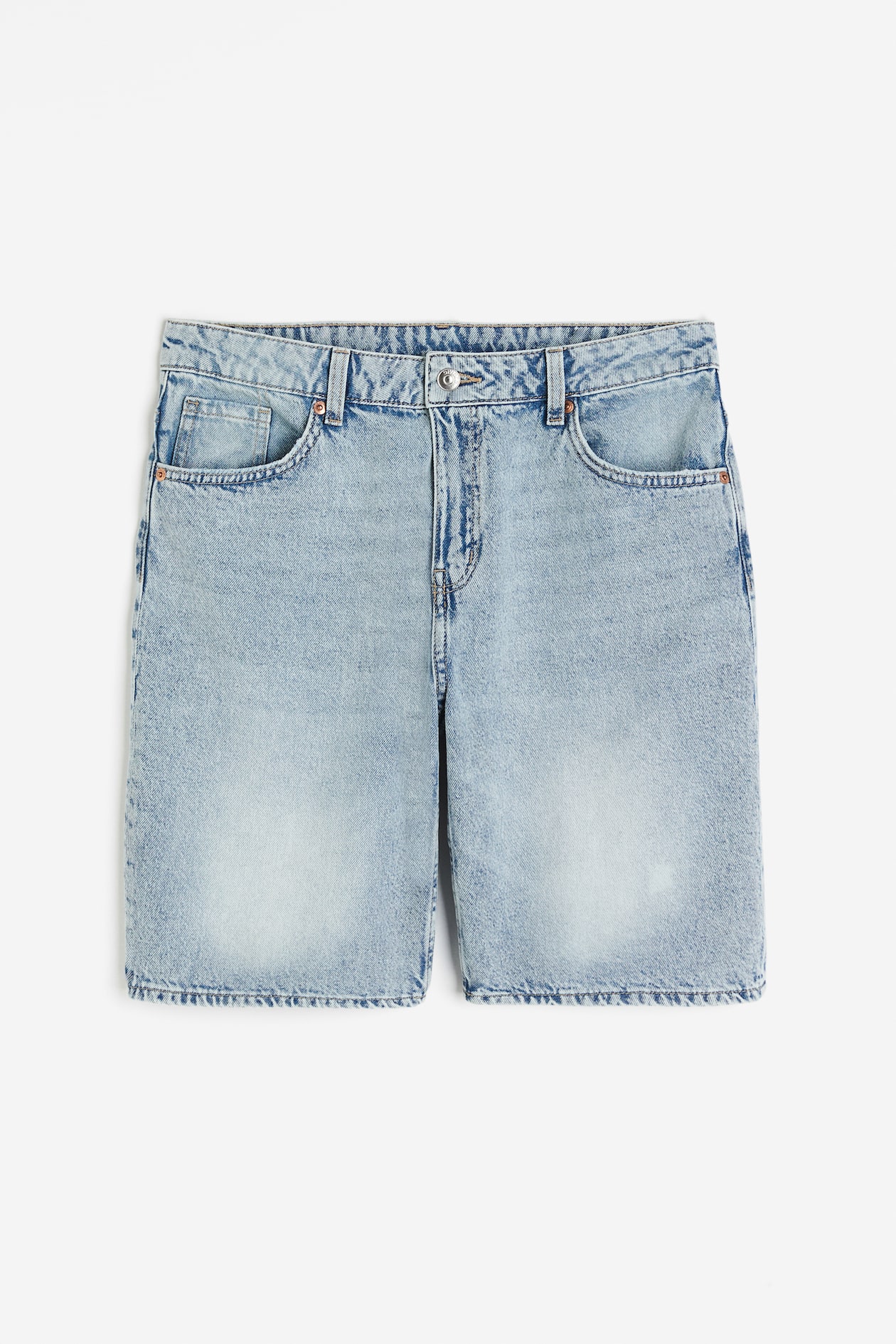 Yasnema Hmw Denim Shorts Medium Blue Denim
