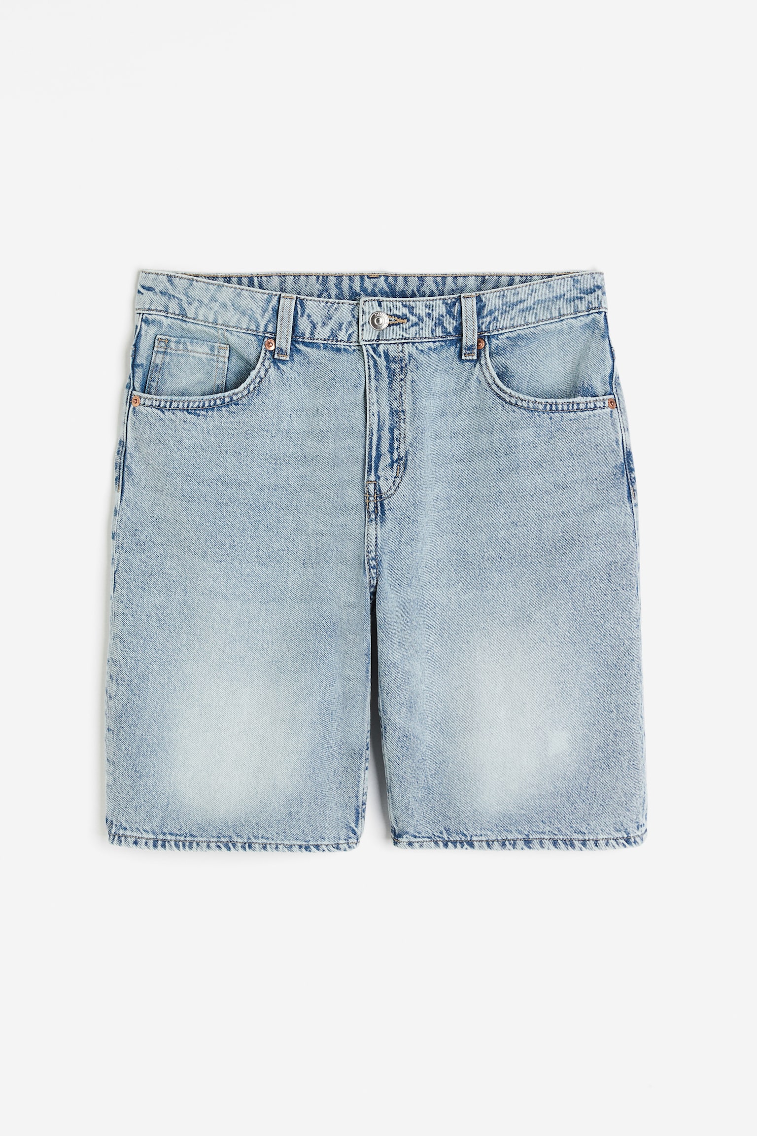 Low Denim shorts - Light denim blue/Denim blue/Light beige/Black/Light denim blue - 2