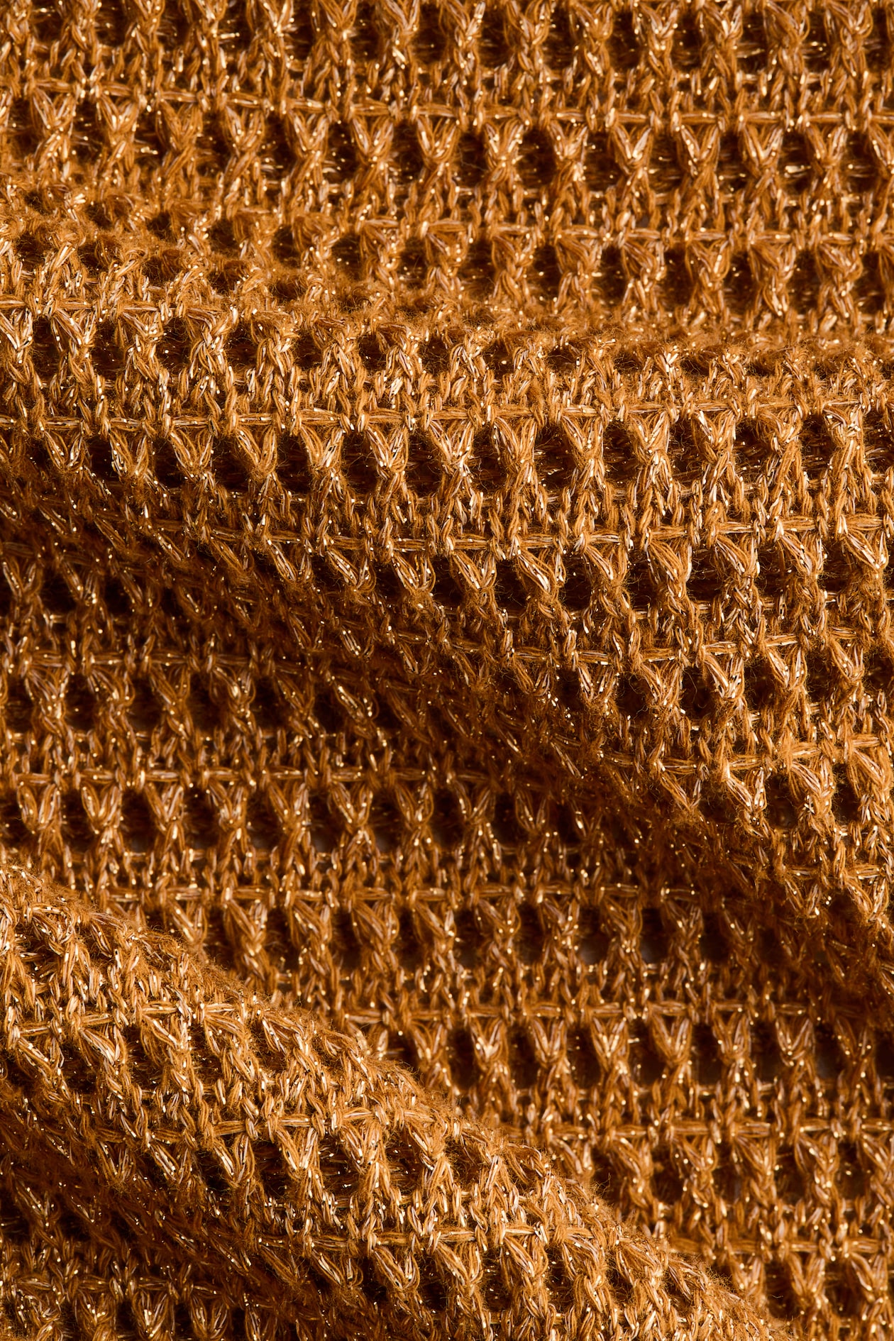 Glittery Crochet-Look Dress - image 4