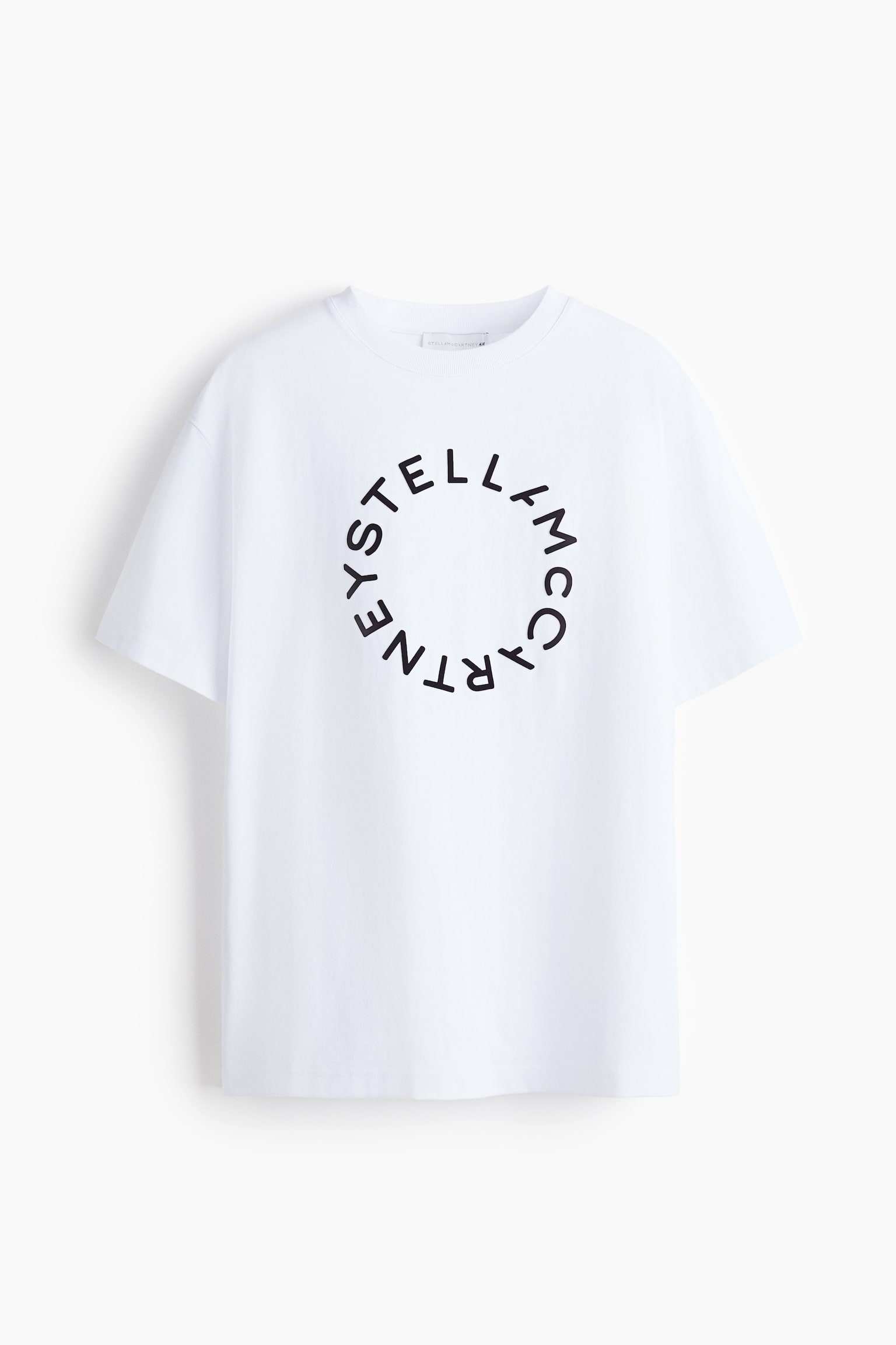 Oversized Printed T-Shirt - White - 1