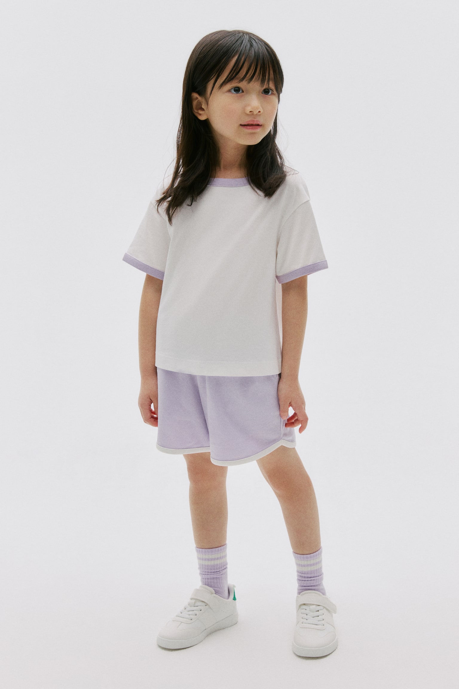 COOLMAX® T-Shirt - Cream/light purple/White/black/Navy blue/white/Blue/striped/White/Black/Cream/light blue/Light pink/striped/Light purple/striped - 5