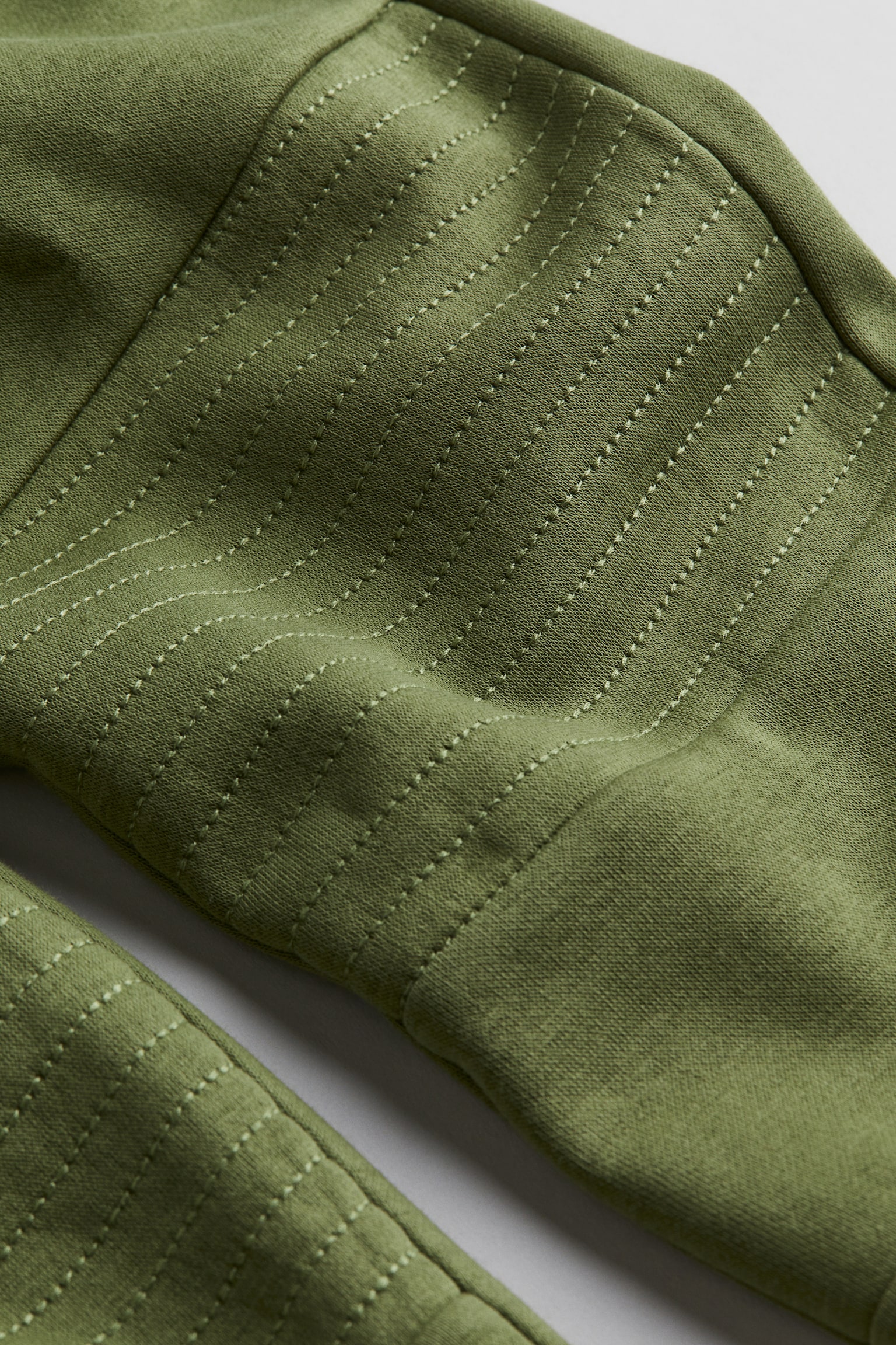 Track Pants - Khaki green/Dark grey - 2