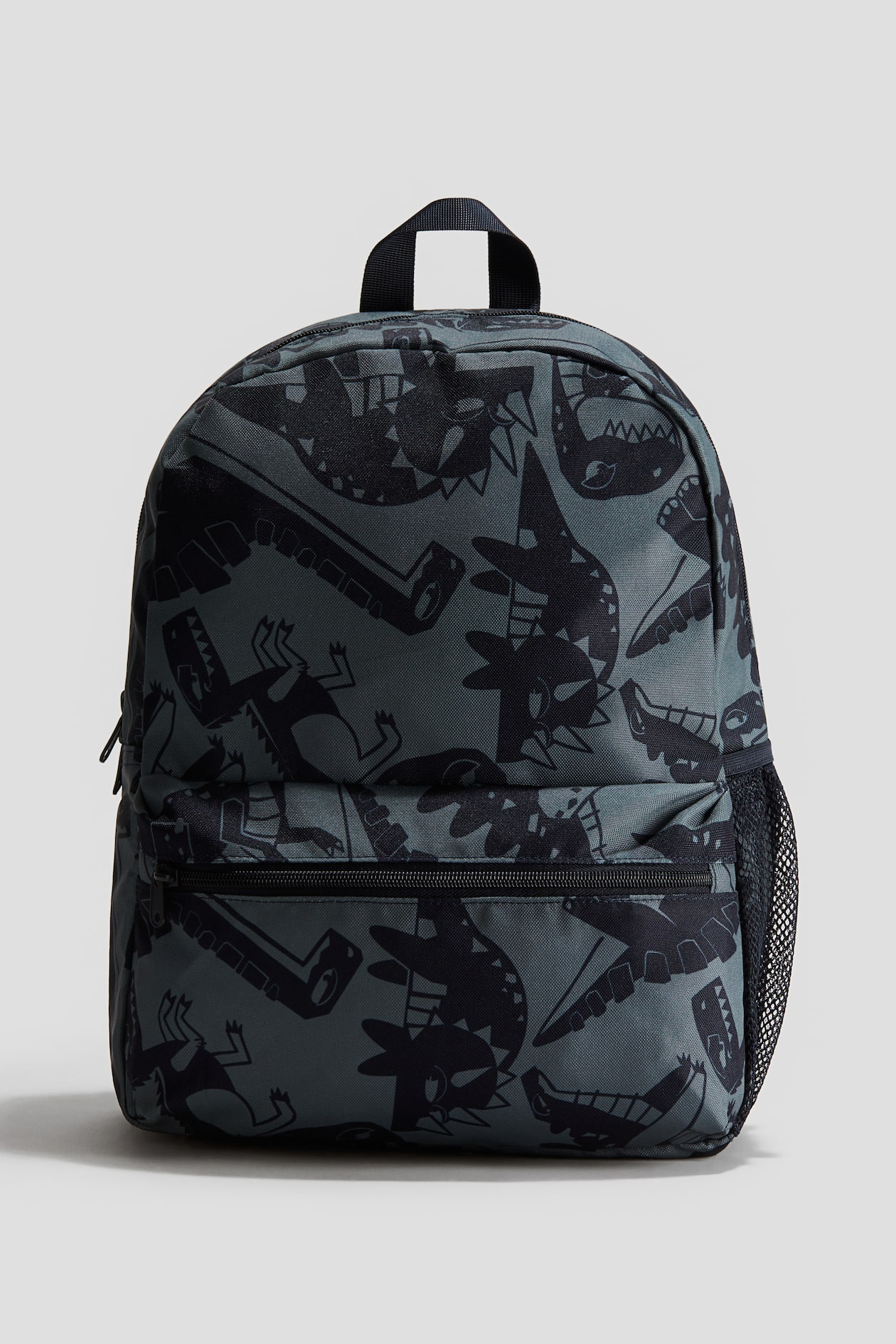 Sac à dos à motif Vert foncé/dinosaures ENFANT H&M FR