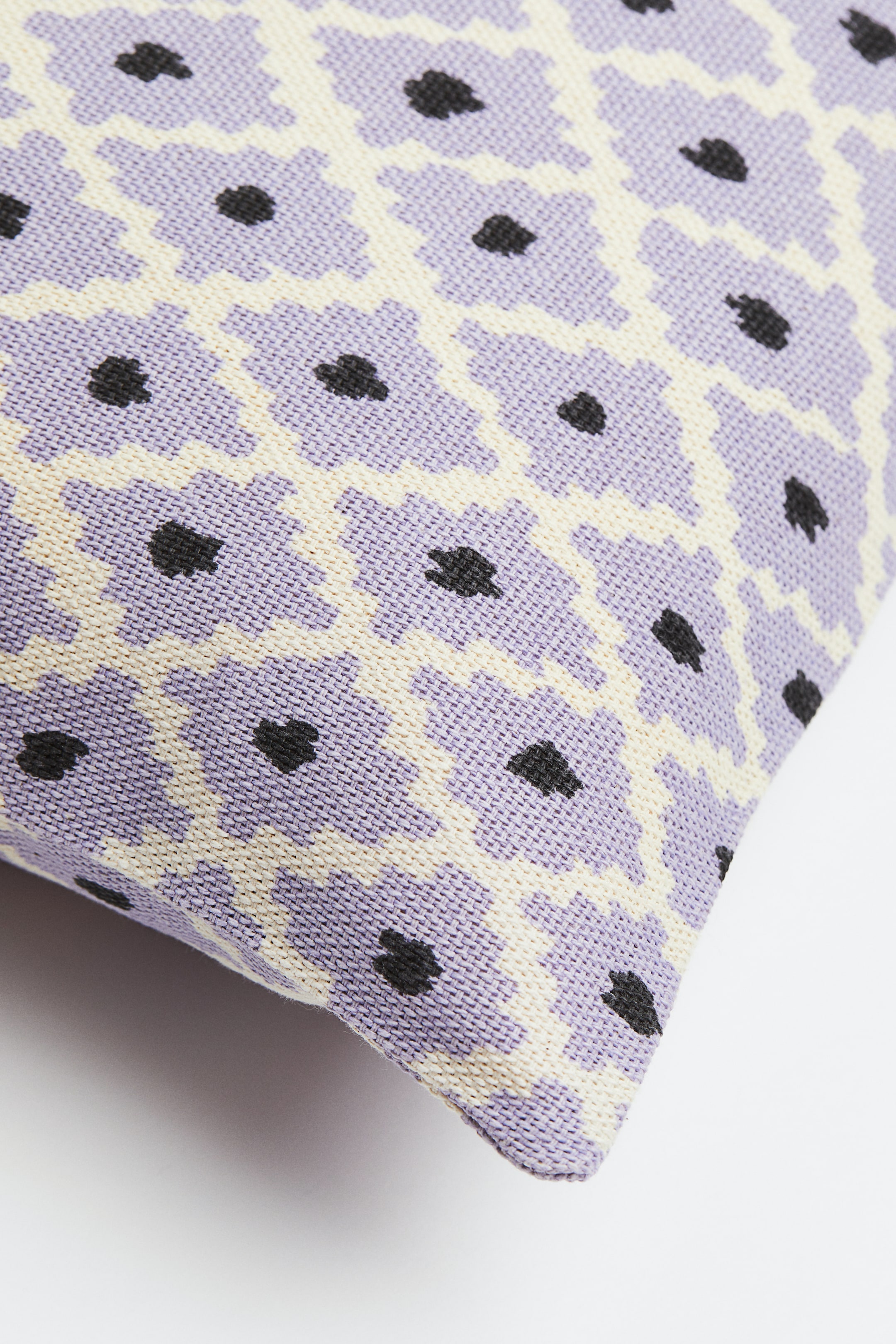 View larger image: Patterned cotton cushion cover - Light purple/Patterned - Home All | H&M IN 2