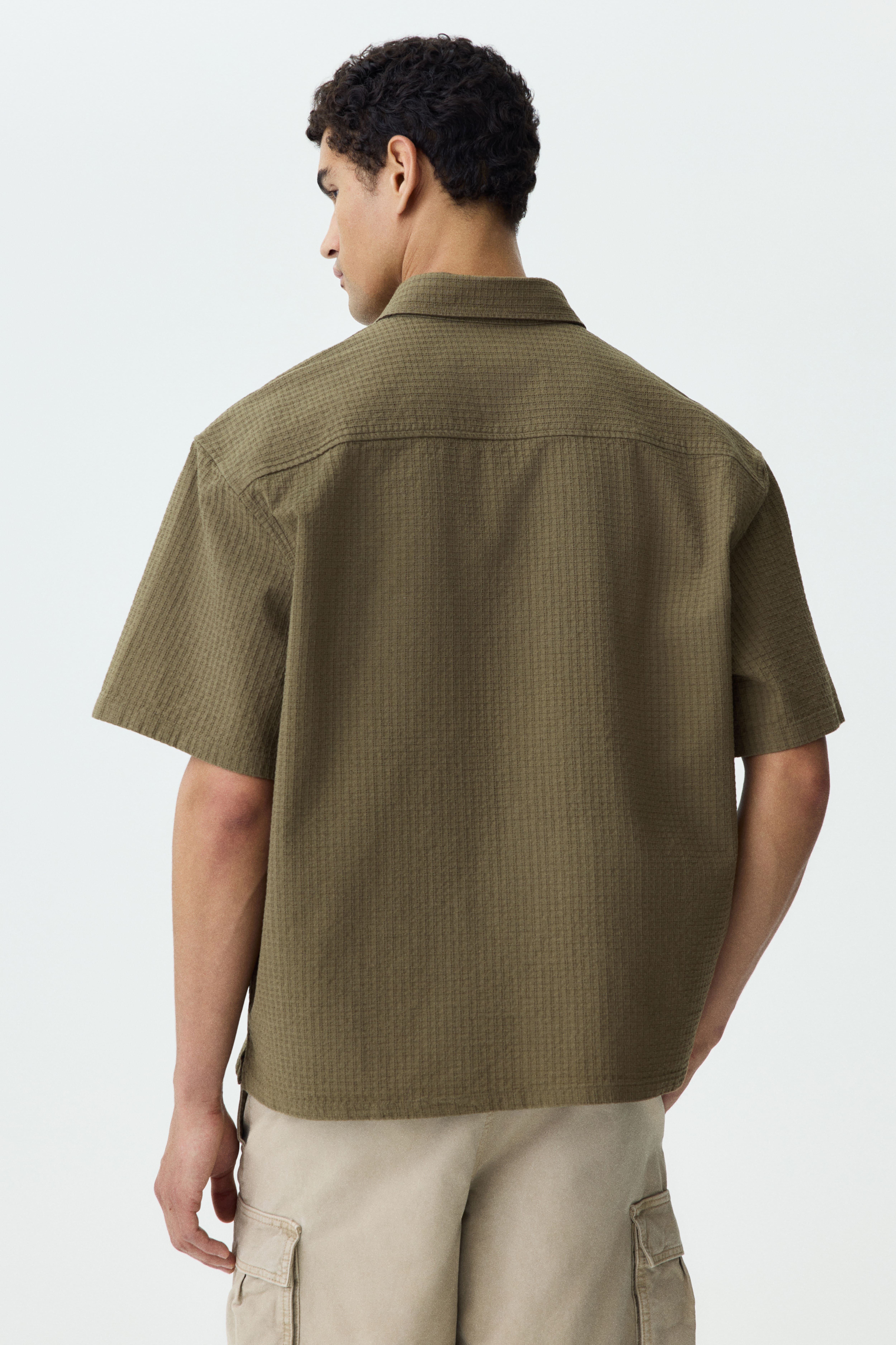 Relaxed-Fit Linen-Blend Shirt