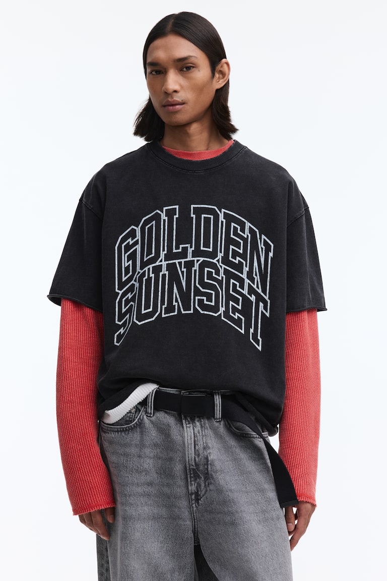 Majica četvrtastog kroja Oversized Fit