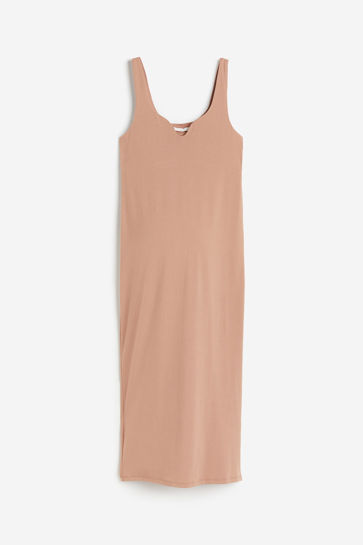 MAMA Jersey Dress - Beige/Pink - 1